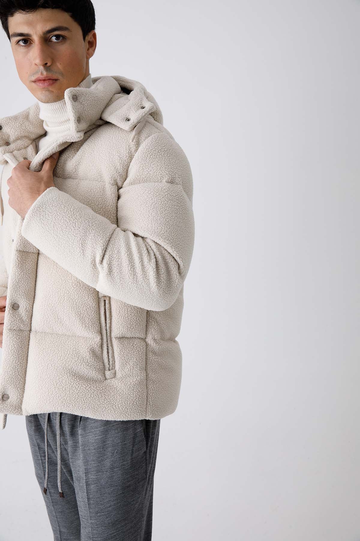 Herno Puffer Peluş Mont-Libas Trendy Fashion Store