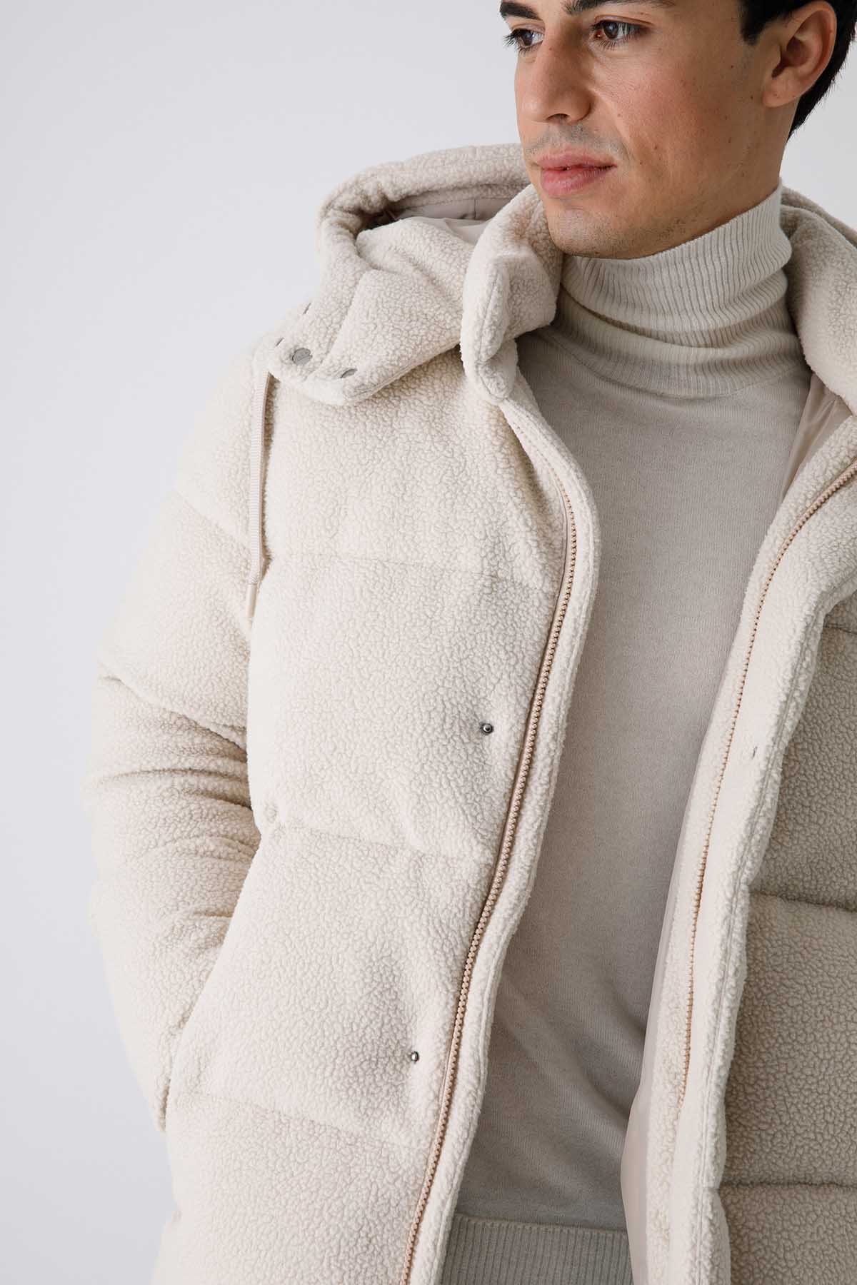 Herno Puffer Peluş Mont-Libas Trendy Fashion Store