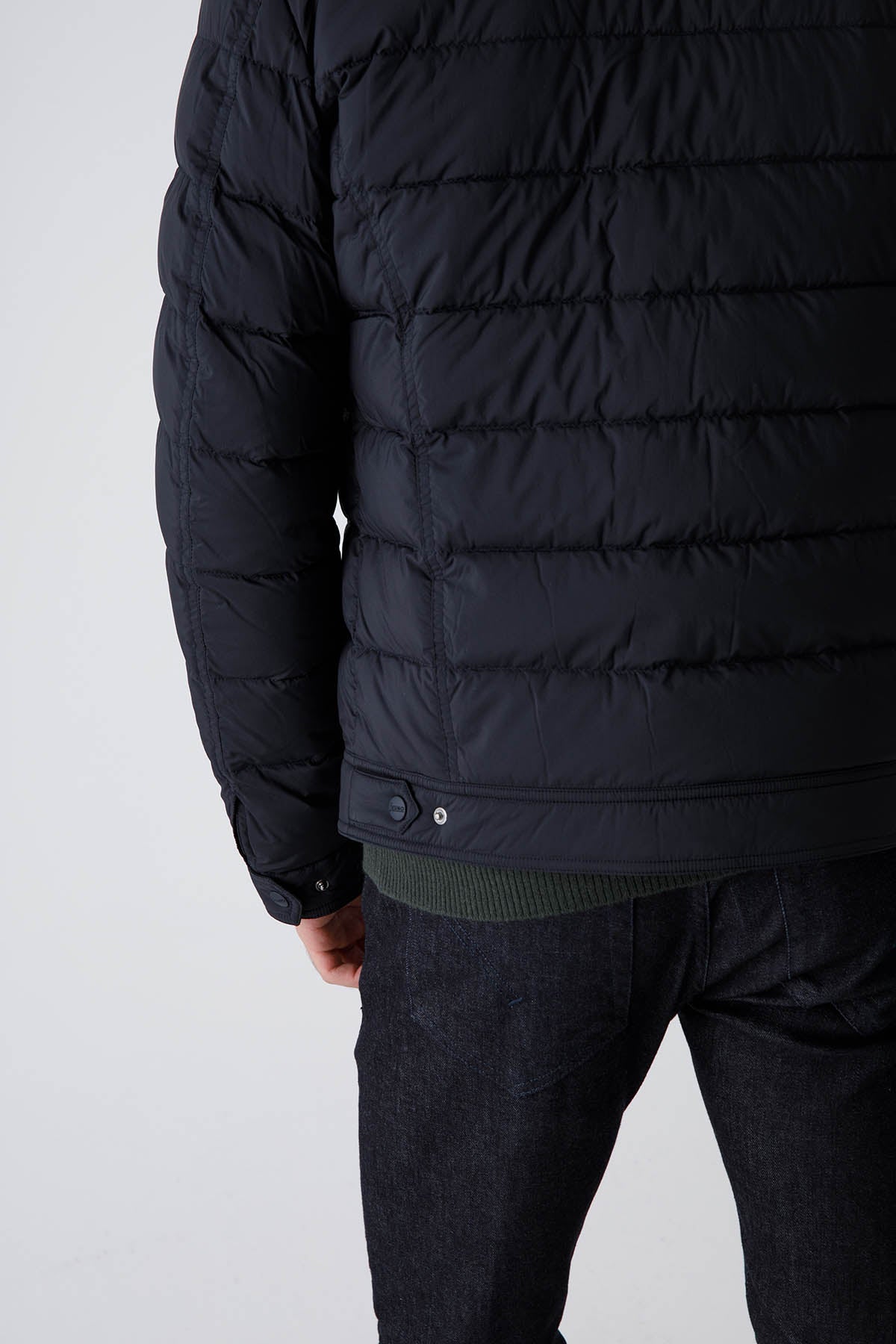 Herno Cep Detaylı İnce Puffer Mont-Libas Trendy Fashion Store