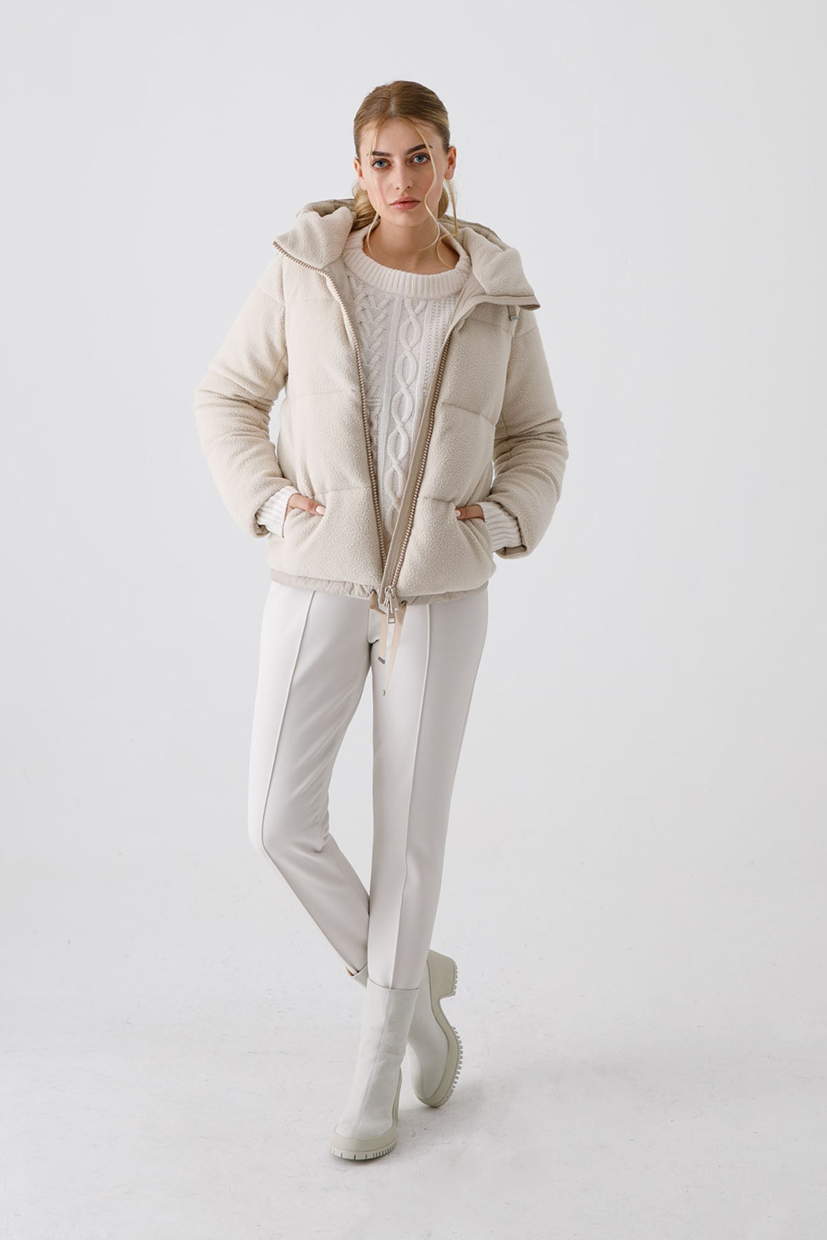 Herno Peluş Puffer Mont-Libas Trendy Fashion Store