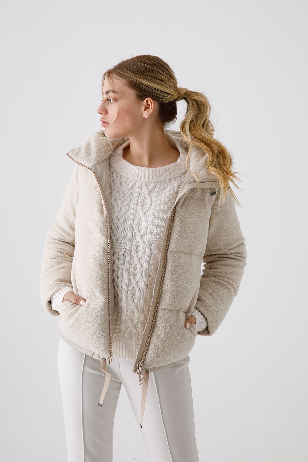Herno Peluş Puffer Mont-Libas Trendy Fashion Store