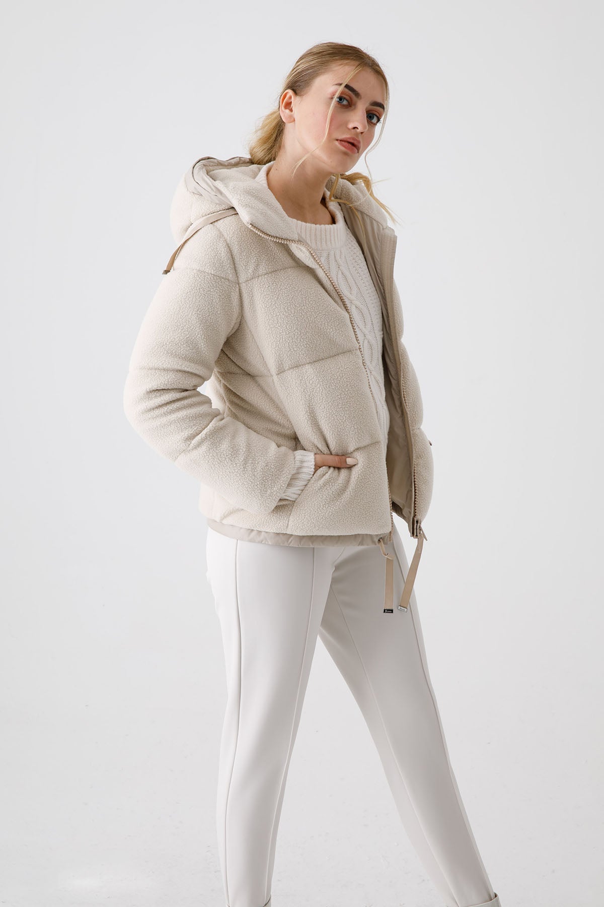 Herno Peluş Puffer Mont-Libas Trendy Fashion Store