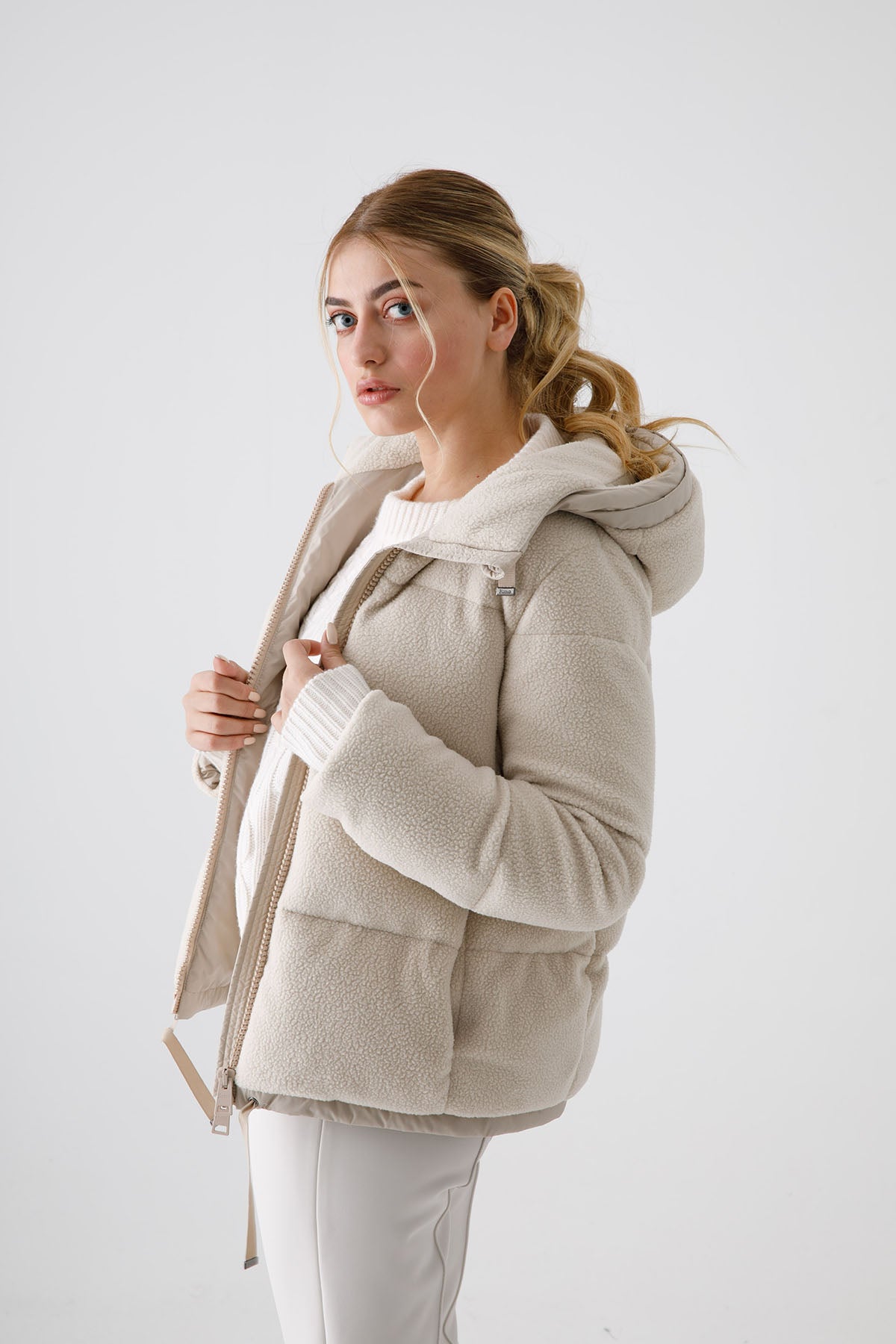 Herno Peluş Puffer Mont-Libas Trendy Fashion Store