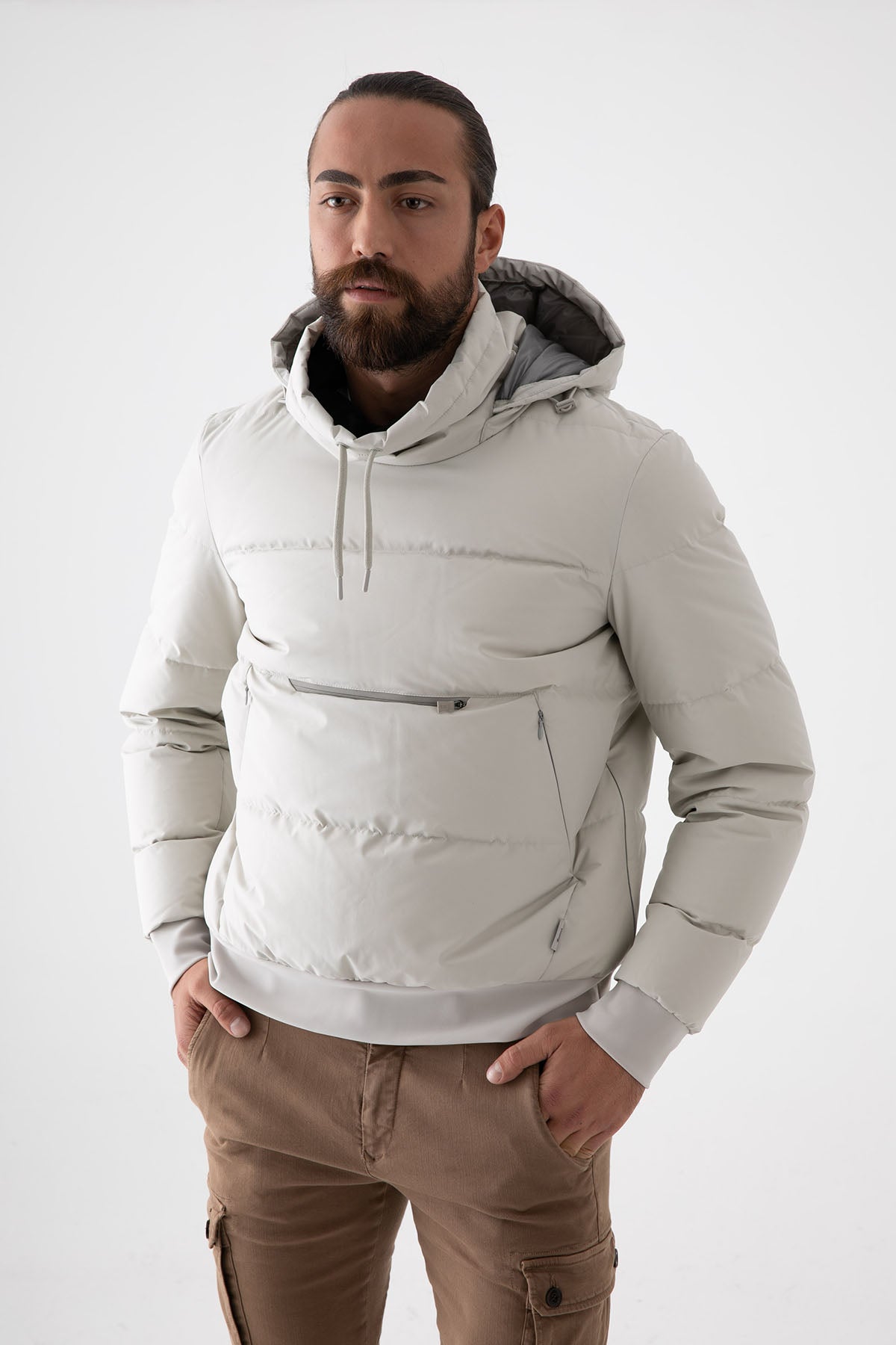 Herno Kanguru Cepli Kapüşonlu Mont-Libas Trendy Fashion Store