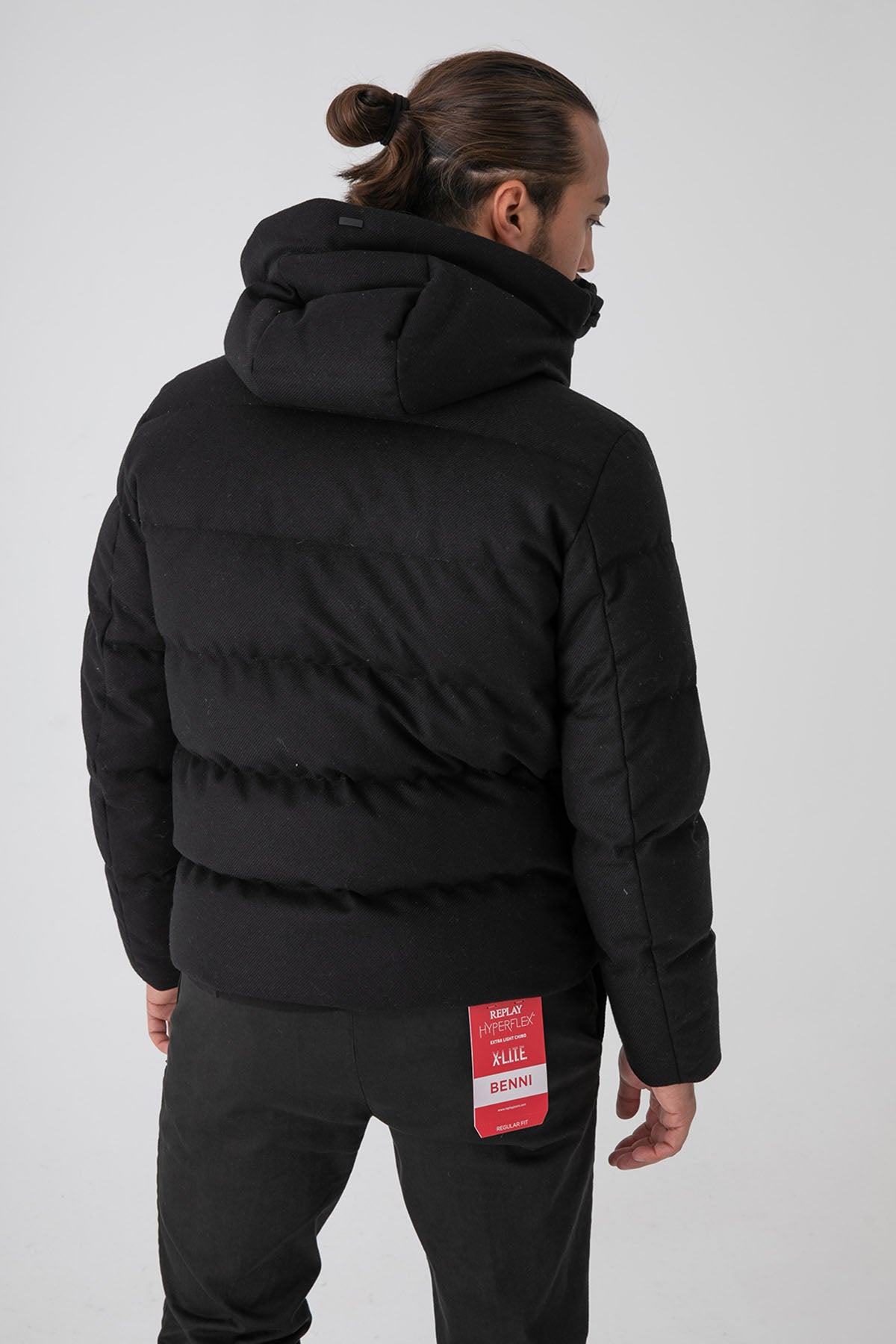 Herno Kapüşonlu Yün Puffer Mont-Libas Trendy Fashion Store