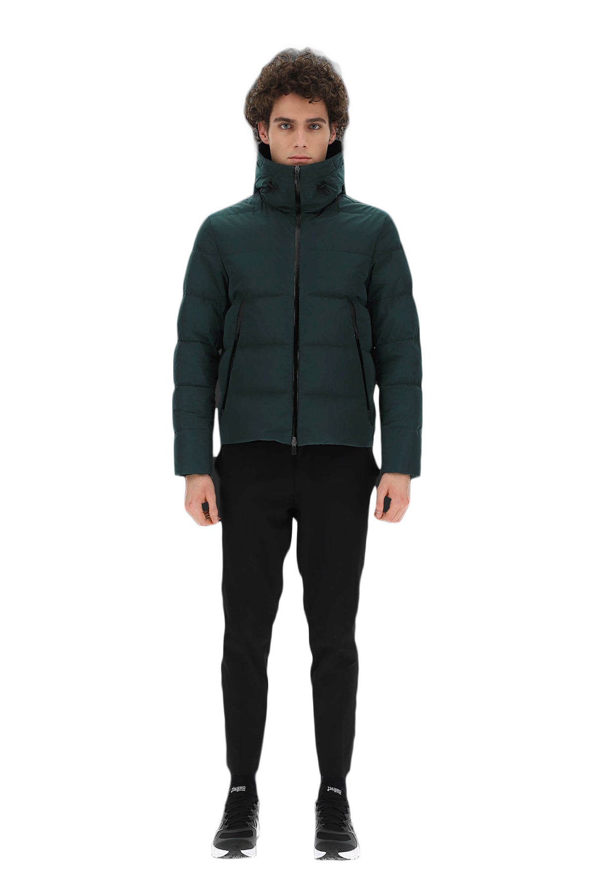 Herno Laminar Kapüşonlu Puffer Mont-Libas Trendy Fashion Store