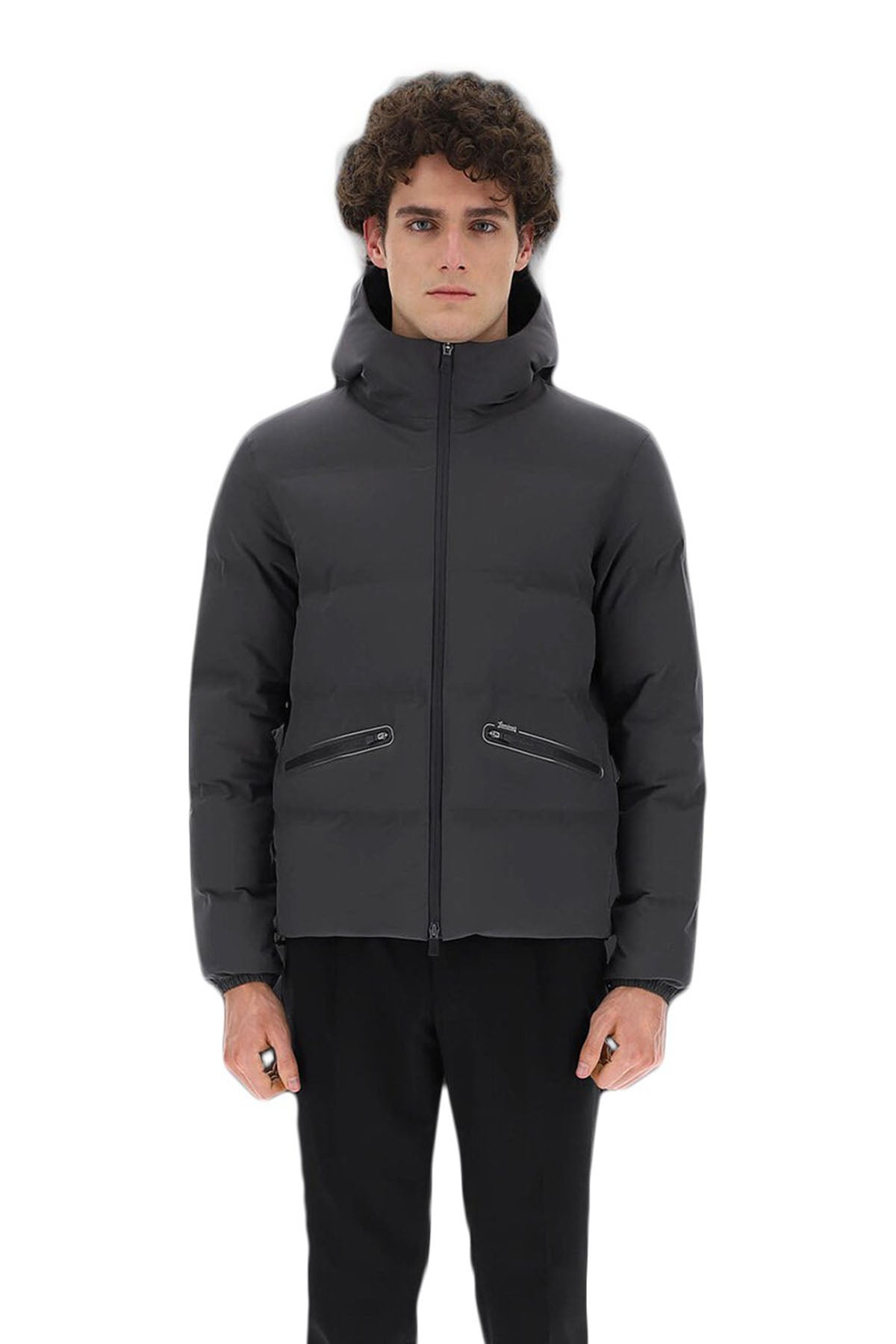 Herno Laminar Kapüşonlu Puffer Mont-Libas Trendy Fashion Store