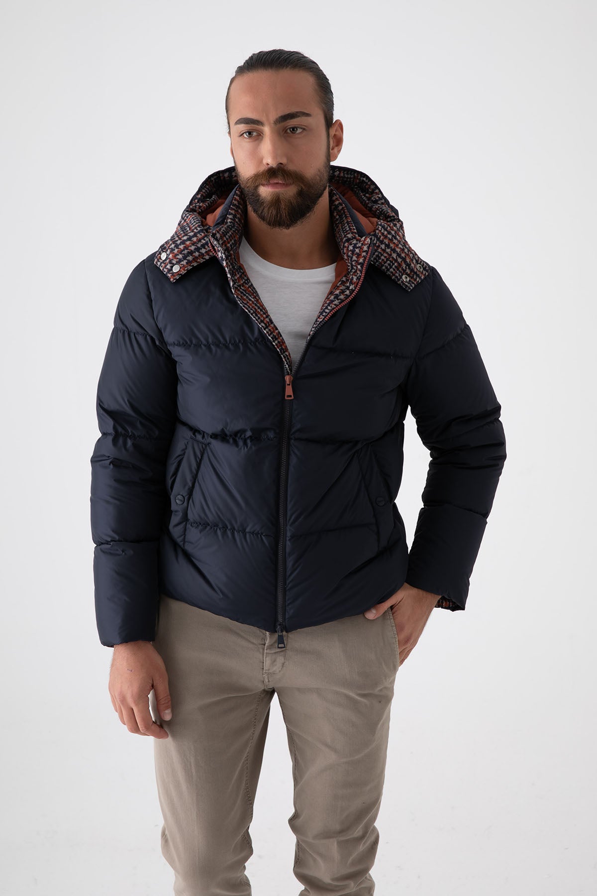 Herno Kapüşonlu Puffer Mont-Libas Trendy Fashion Store