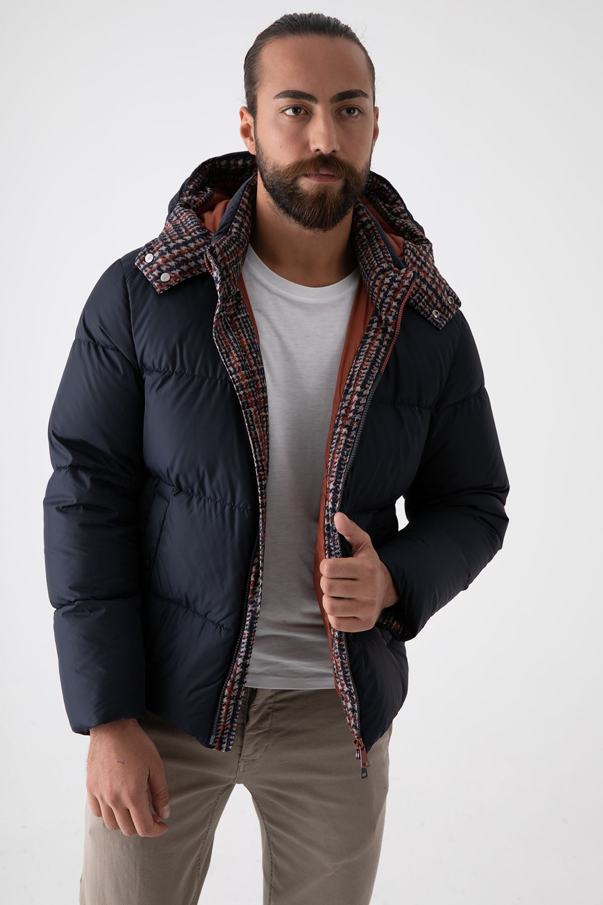 Herno Kapüşonlu Puffer Mont-Libas Trendy Fashion Store