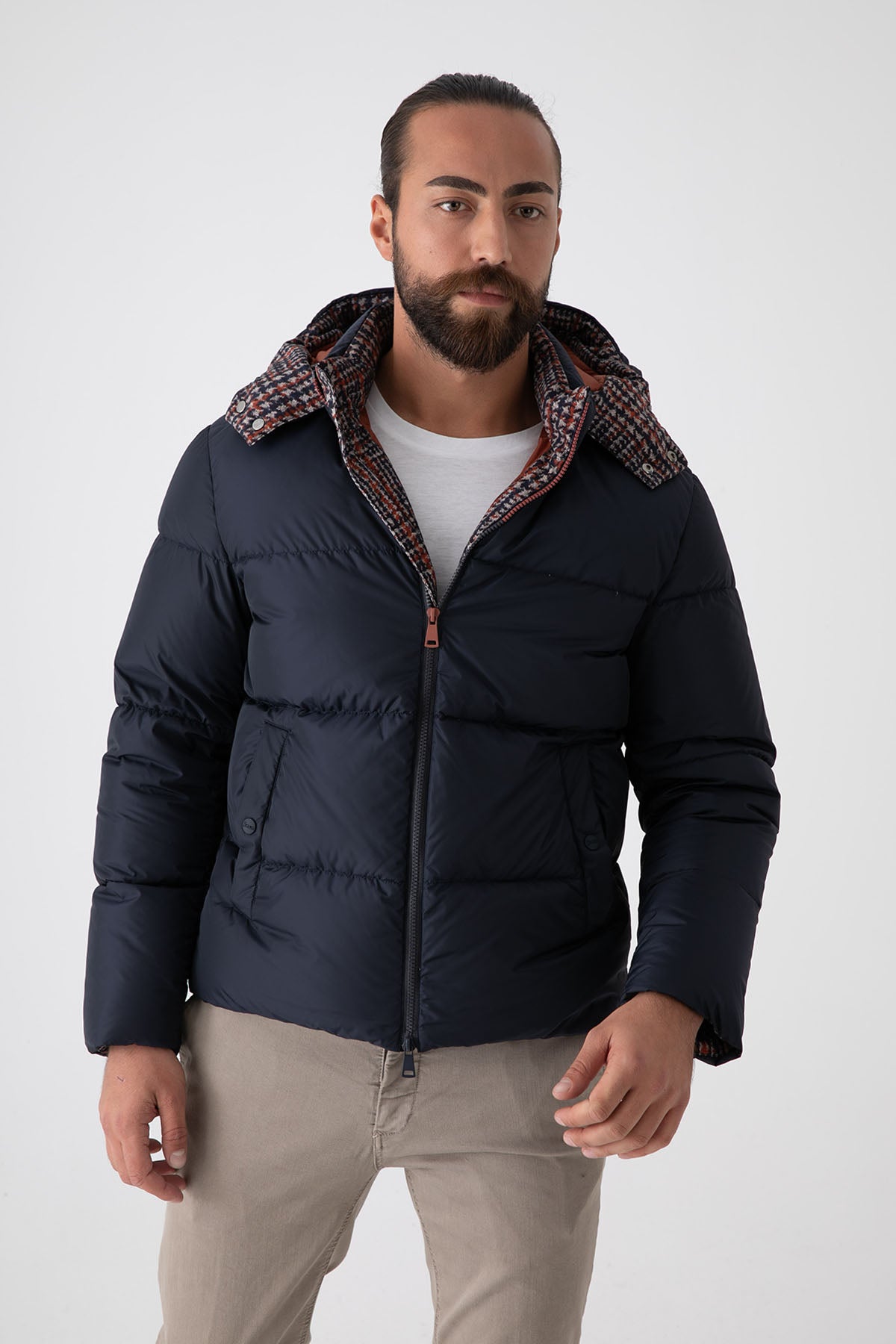 Herno Kapüşonlu Puffer Mont-Libas Trendy Fashion Store