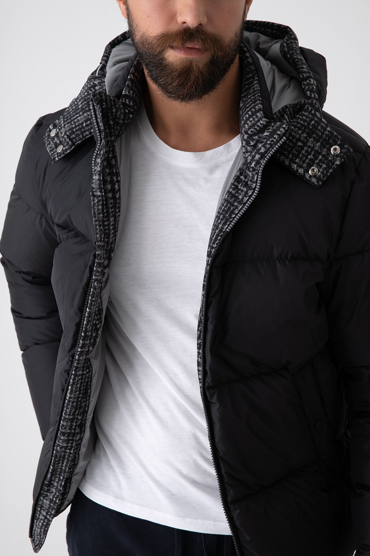 Herno Kapüşonlu Puffer Mont-Libas Trendy Fashion Store