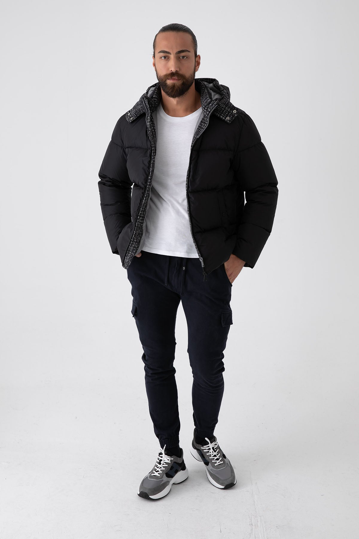 Herno Kapüşonlu Puffer Mont-Libas Trendy Fashion Store