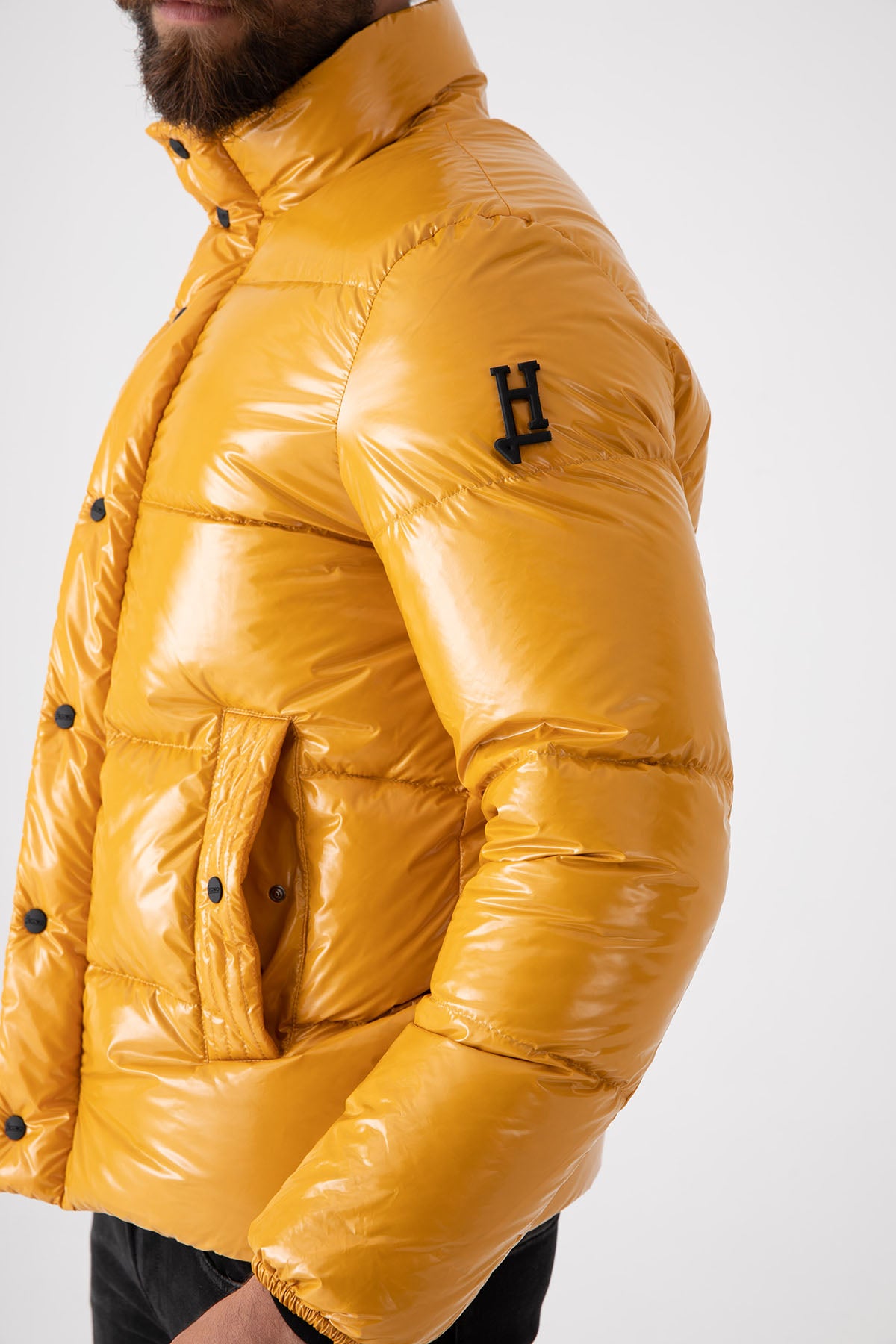 Herno Parlak Puffer Mont-Libas Trendy Fashion Store