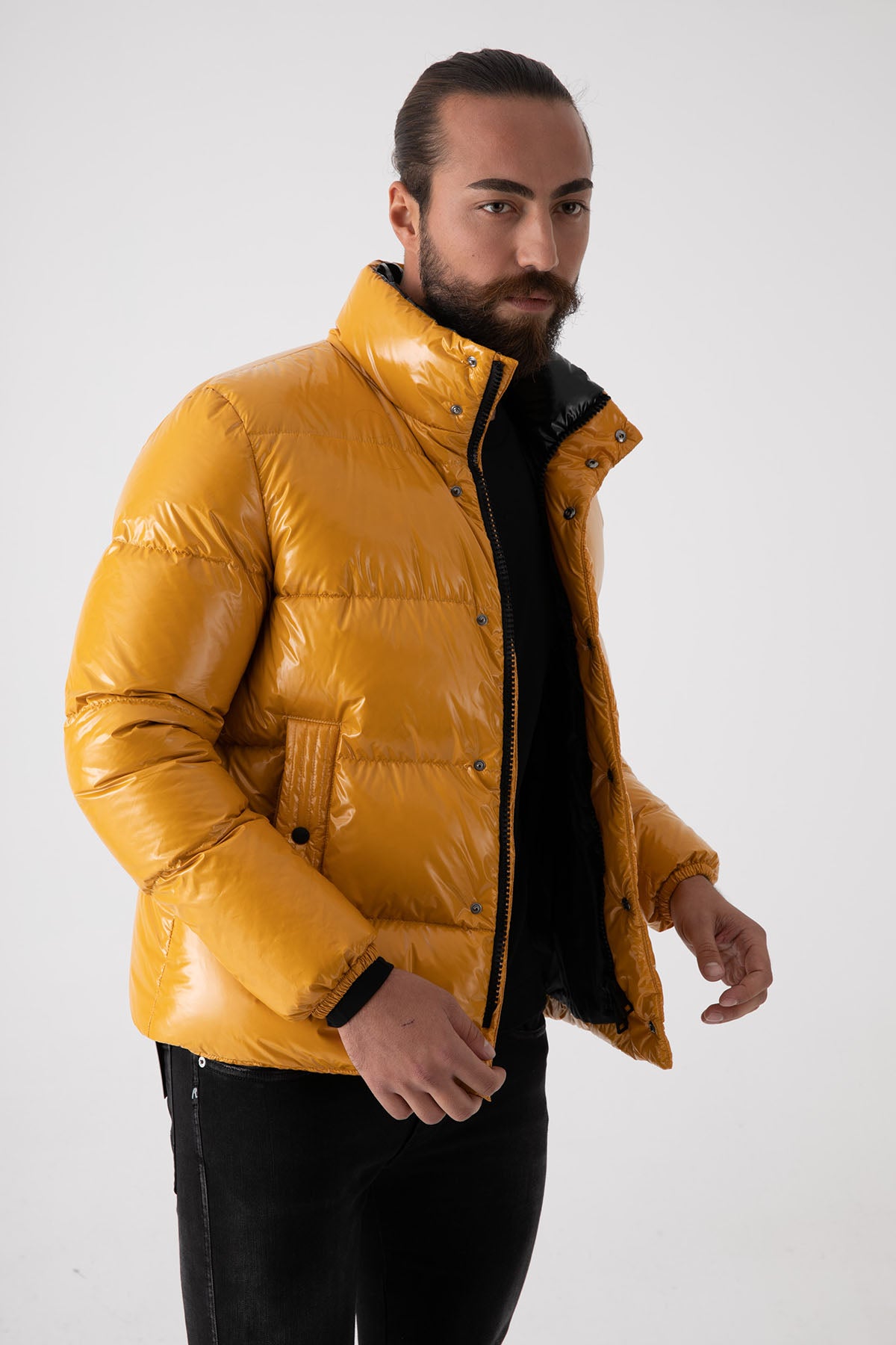 Herno Parlak Puffer Mont-Libas Trendy Fashion Store