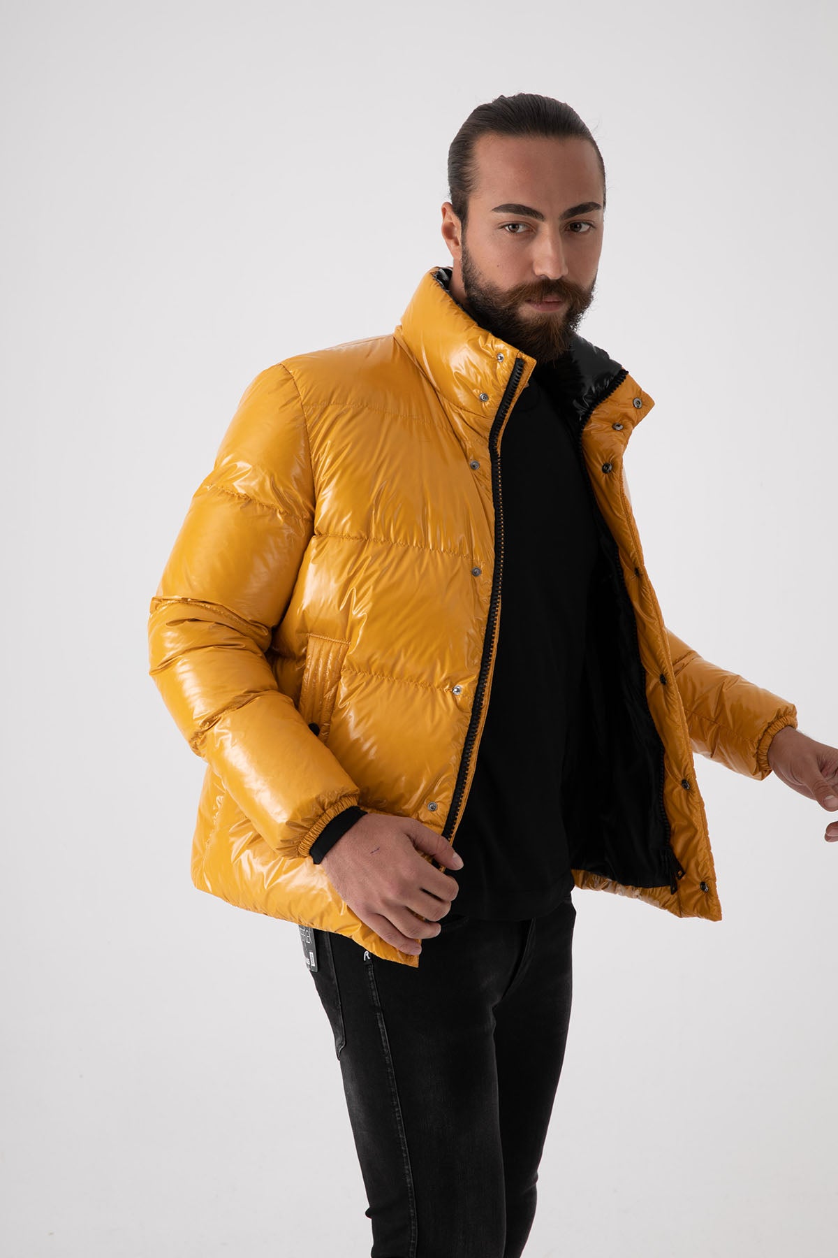 Herno Parlak Puffer Mont-Libas Trendy Fashion Store