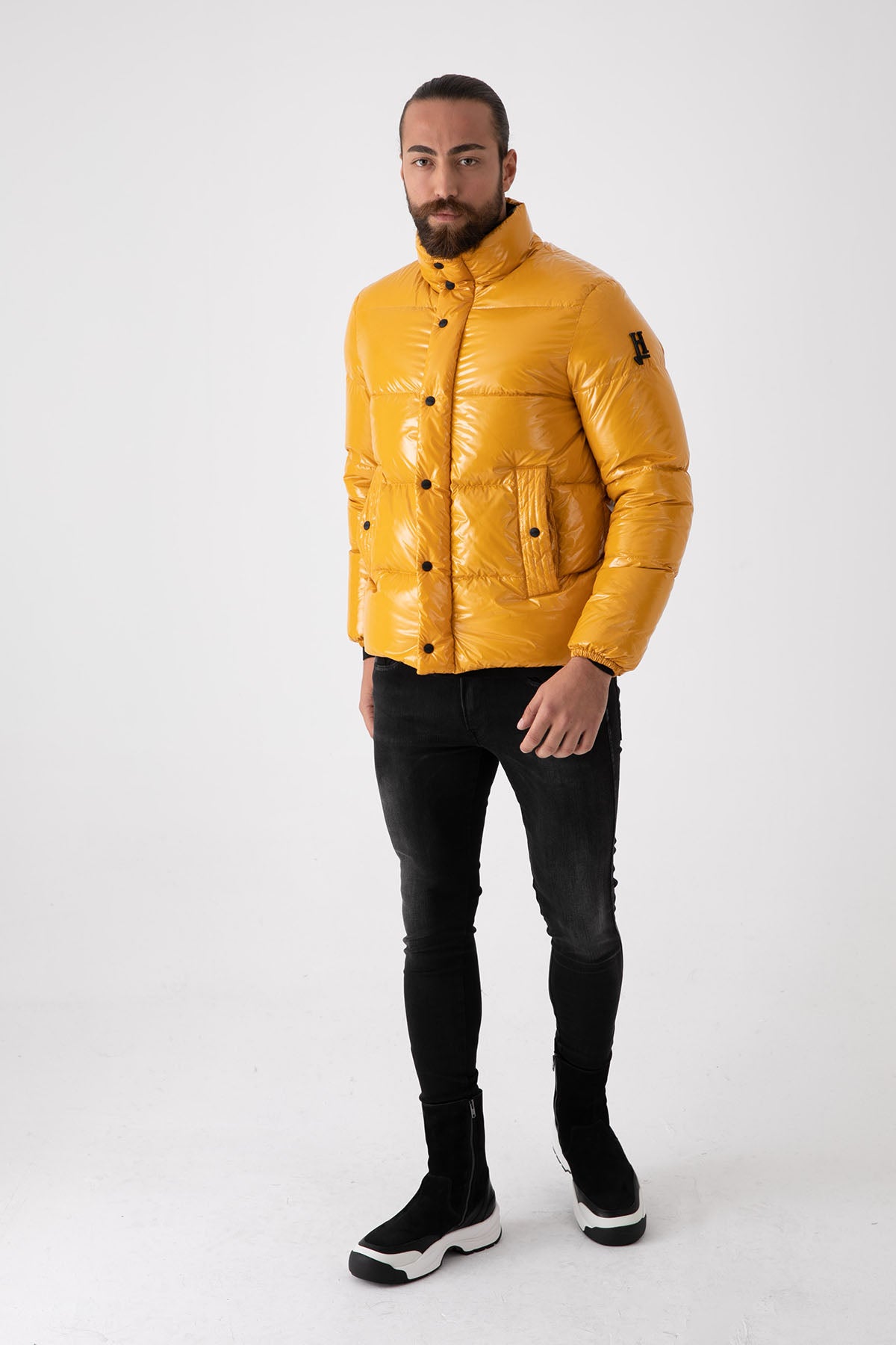 Herno Parlak Puffer Mont-Libas Trendy Fashion Store