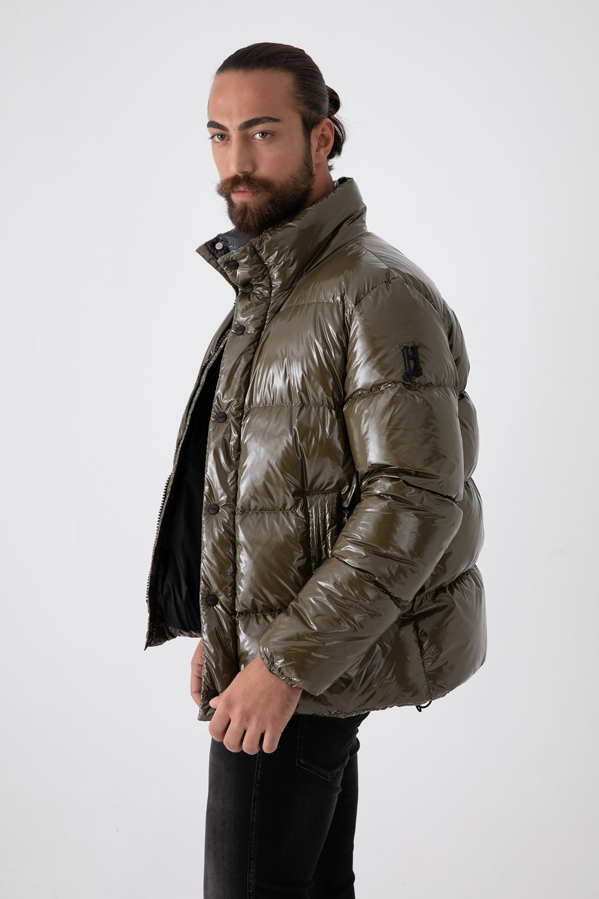 Herno Parlak Puffer Mont-Libas Trendy Fashion Store
