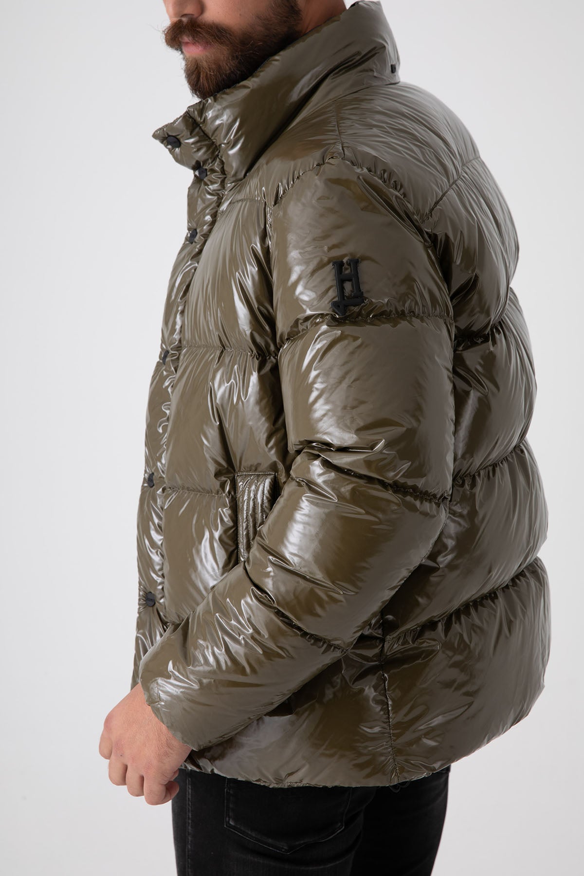 Herno Parlak Puffer Mont-Libas Trendy Fashion Store