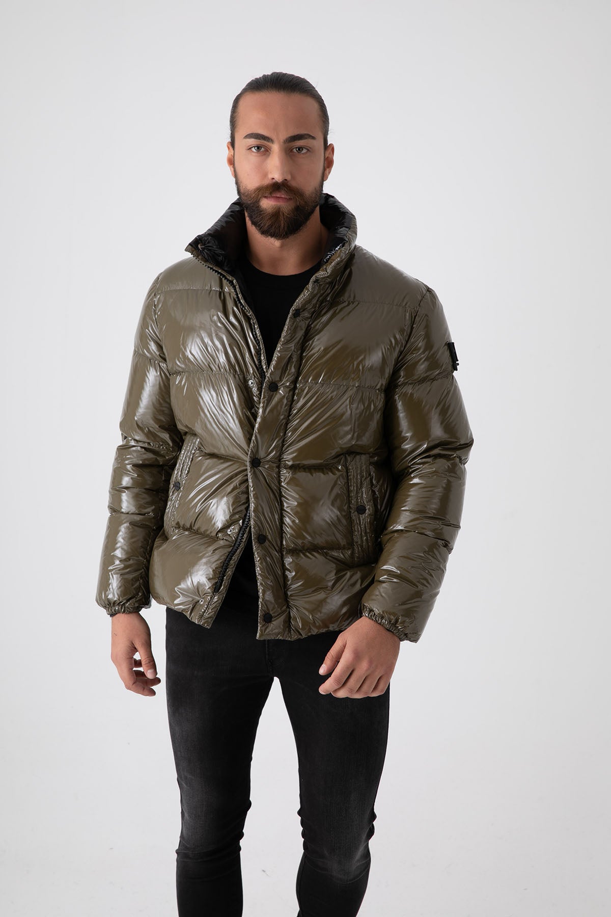 Herno Parlak Puffer Mont-Libas Trendy Fashion Store