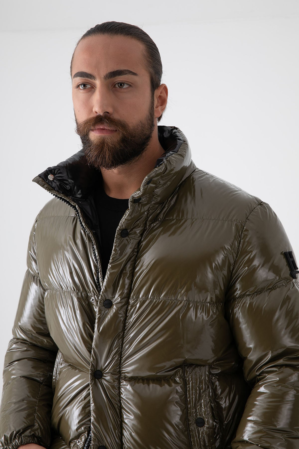 Herno Parlak Puffer Mont-Libas Trendy Fashion Store