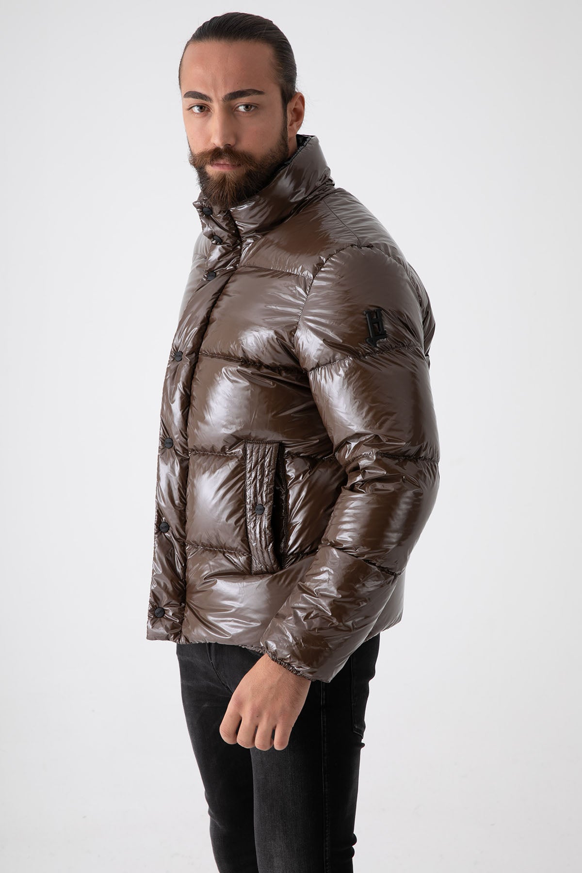 Herno Parlak Puffer Mont-Libas Trendy Fashion Store