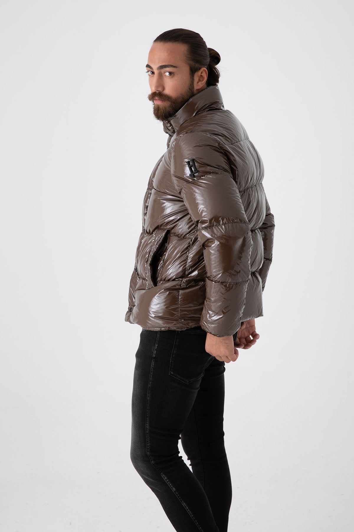 Herno Parlak Puffer Mont-Libas Trendy Fashion Store