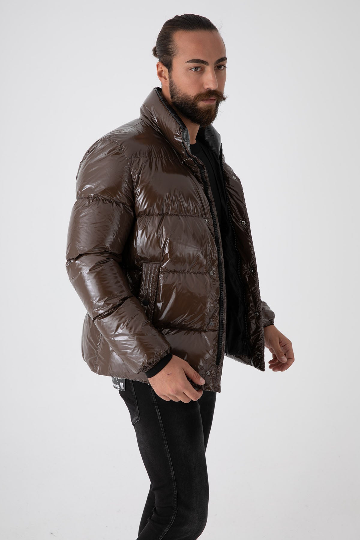 Herno Parlak Puffer Mont-Libas Trendy Fashion Store