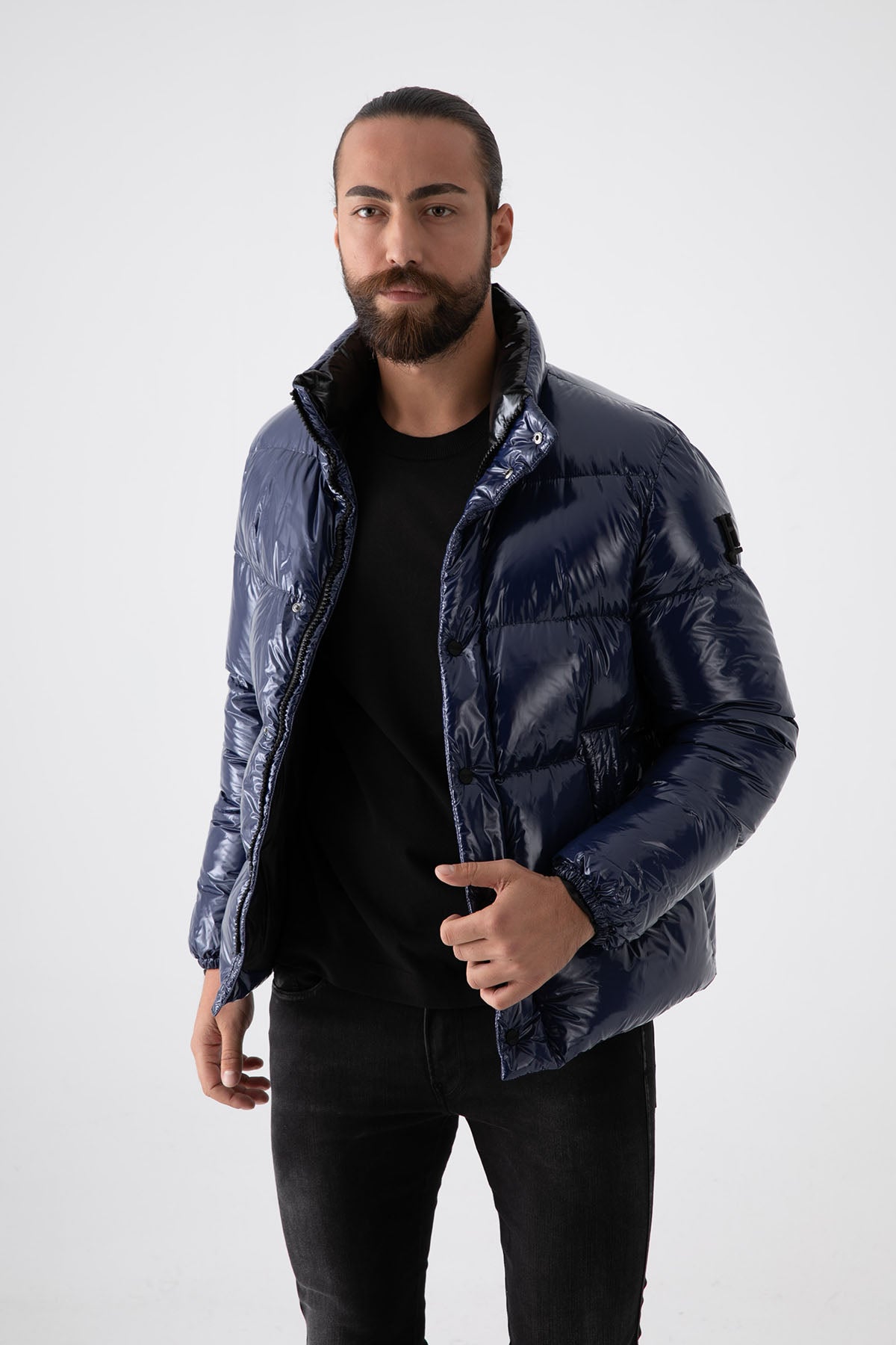 Herno Parlak Puffer Mont-Libas Trendy Fashion Store