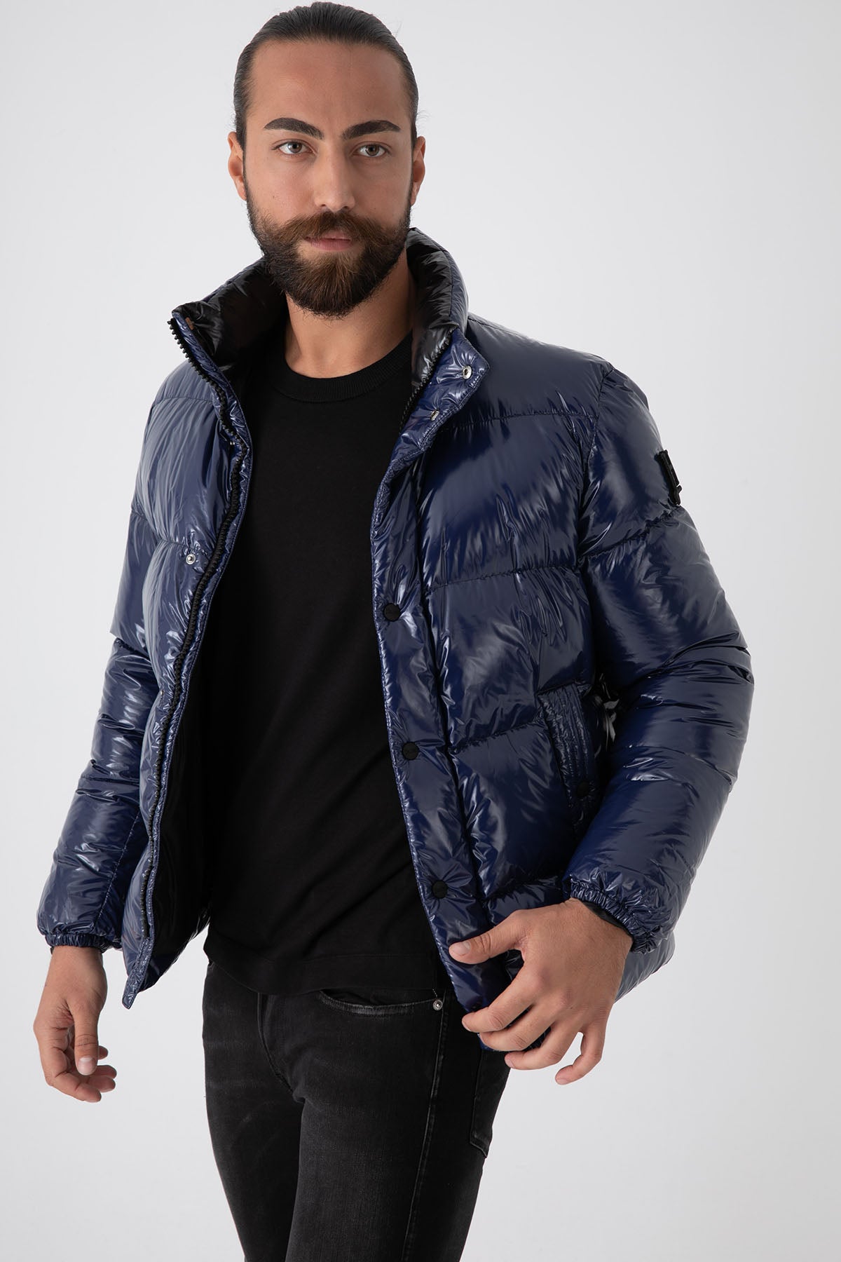 Herno Parlak Puffer Mont-Libas Trendy Fashion Store