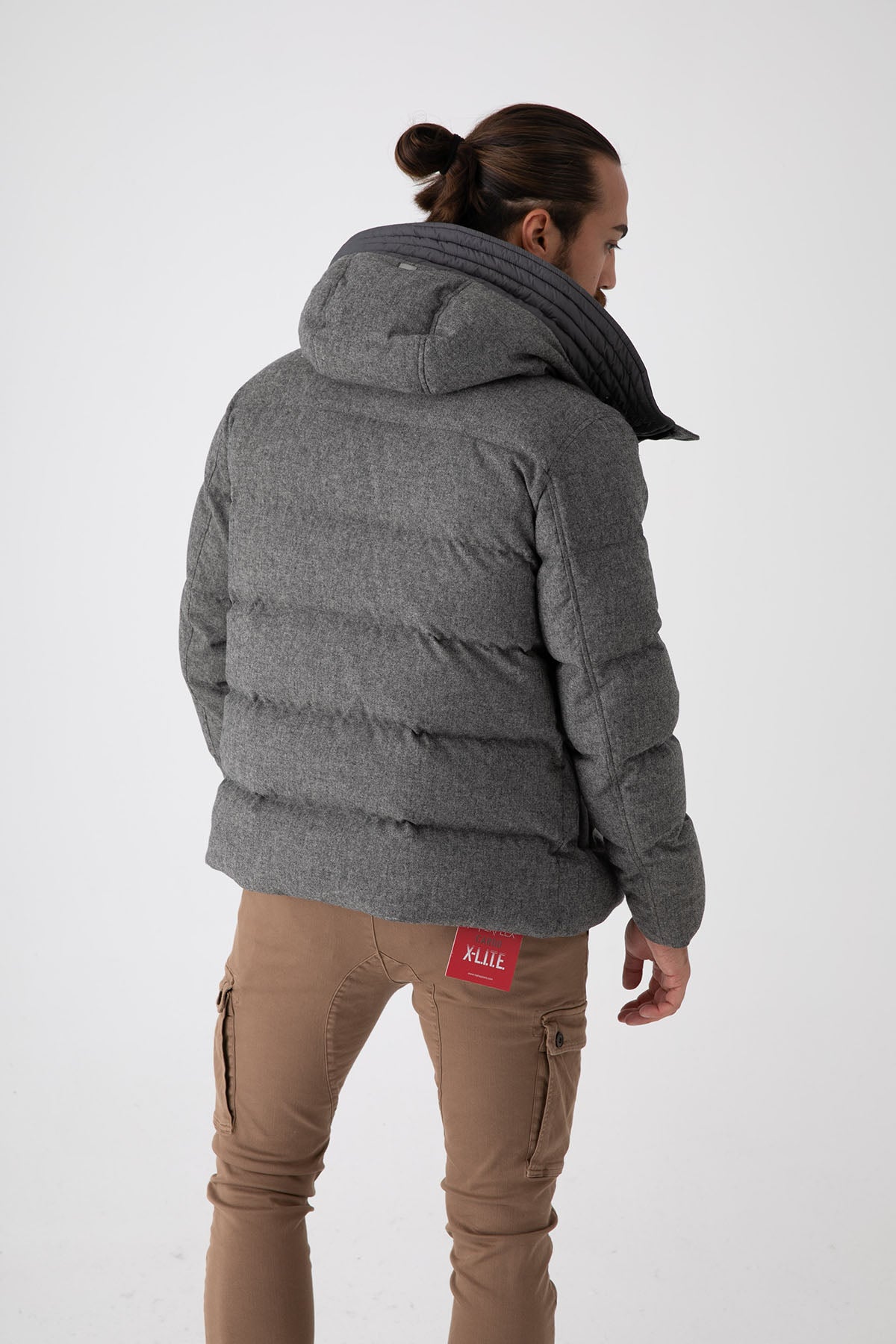 Herno Kapüşonlu Yün Puffer Mont-Libas Trendy Fashion Store