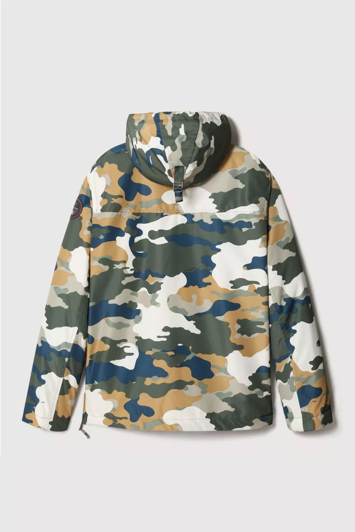 Napapijri Rainforest Kanguru Cepli Kamuflaj Ceket Mont-Libas Trendy Fashion Store