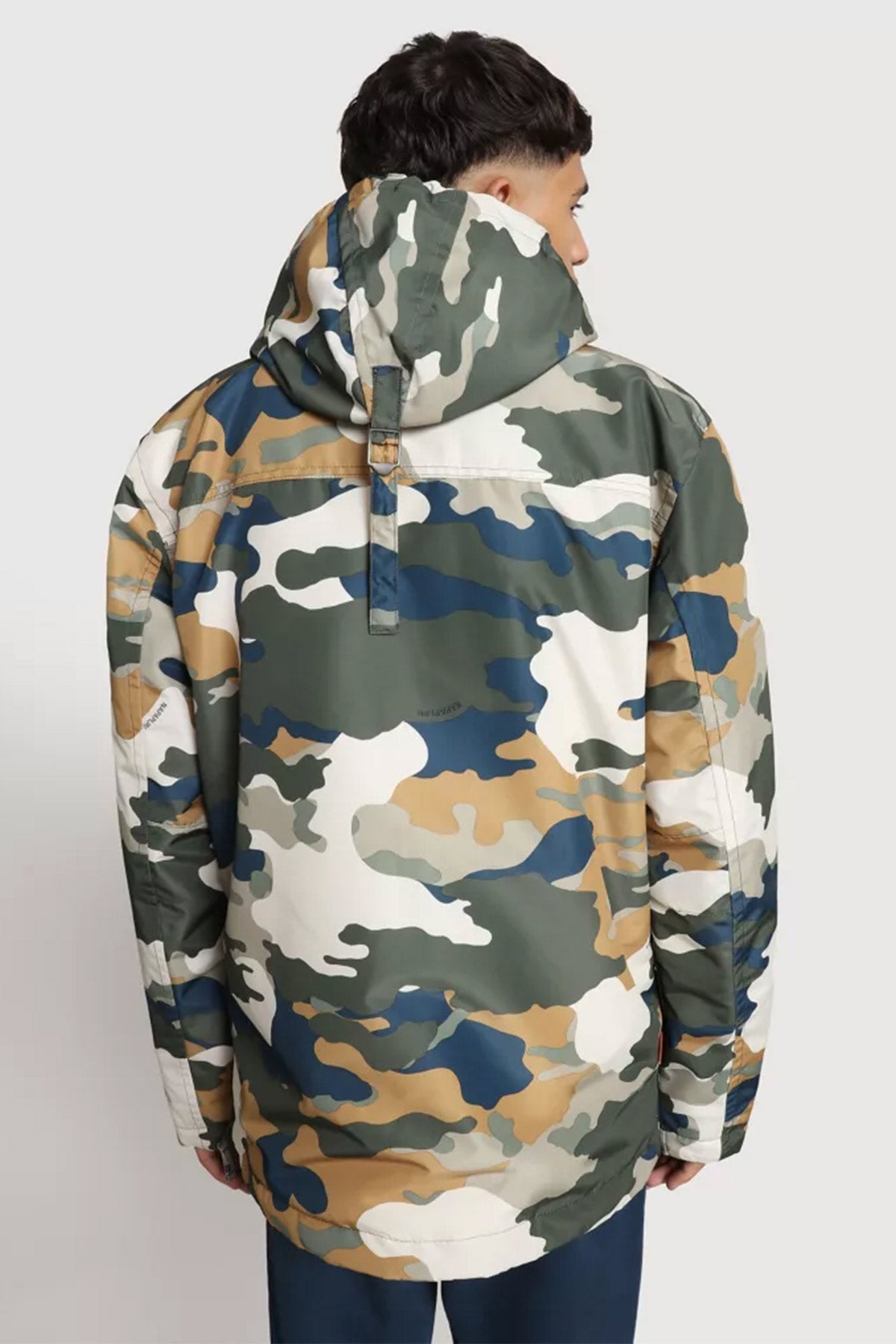 Napapijri Rainforest Kanguru Cepli Kamuflaj Ceket Mont-Libas Trendy Fashion Store