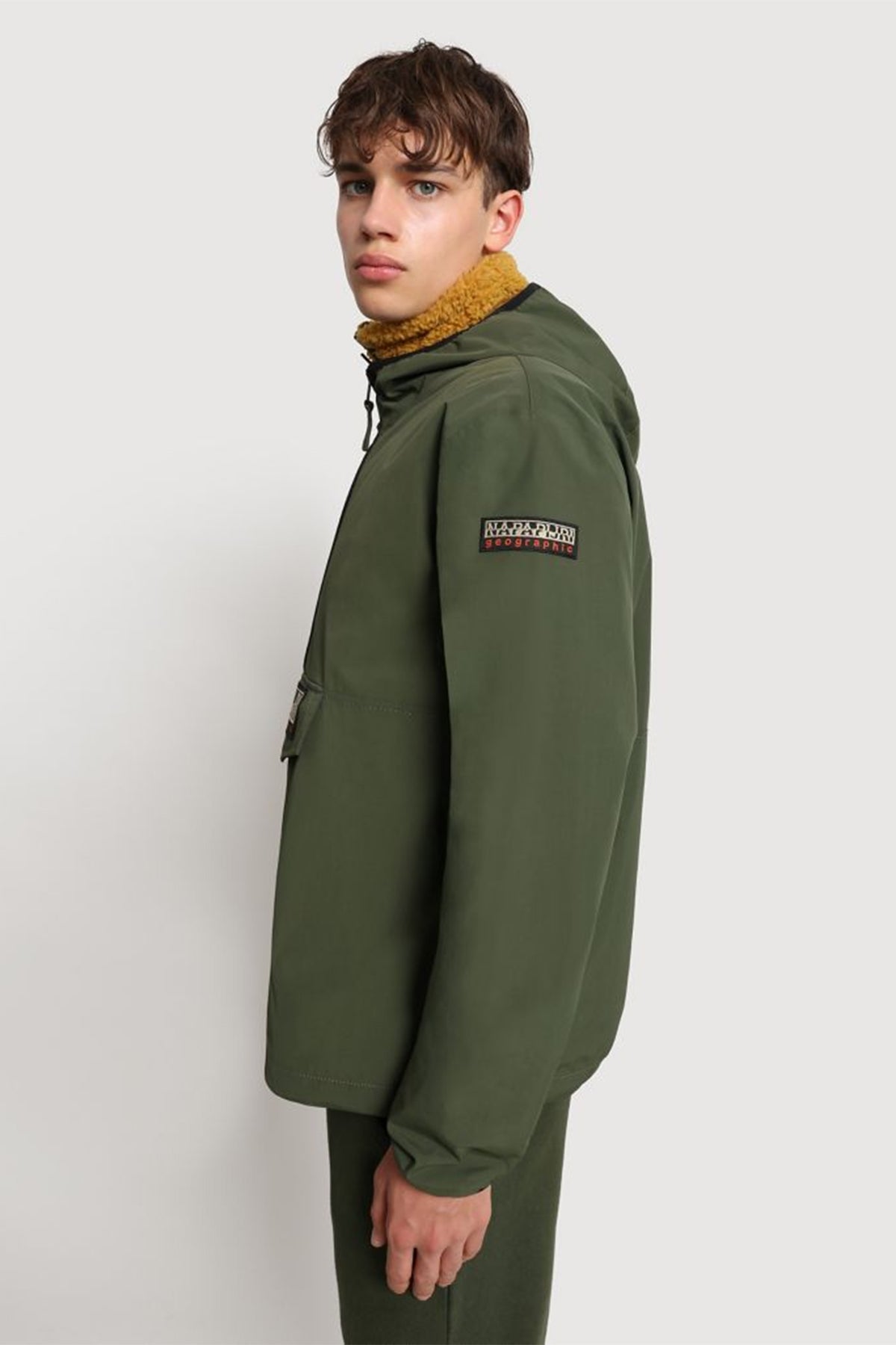 Napapijri Yarım Fermuarlı Kapüşonlu Ceket-Libas Trendy Fashion Store
