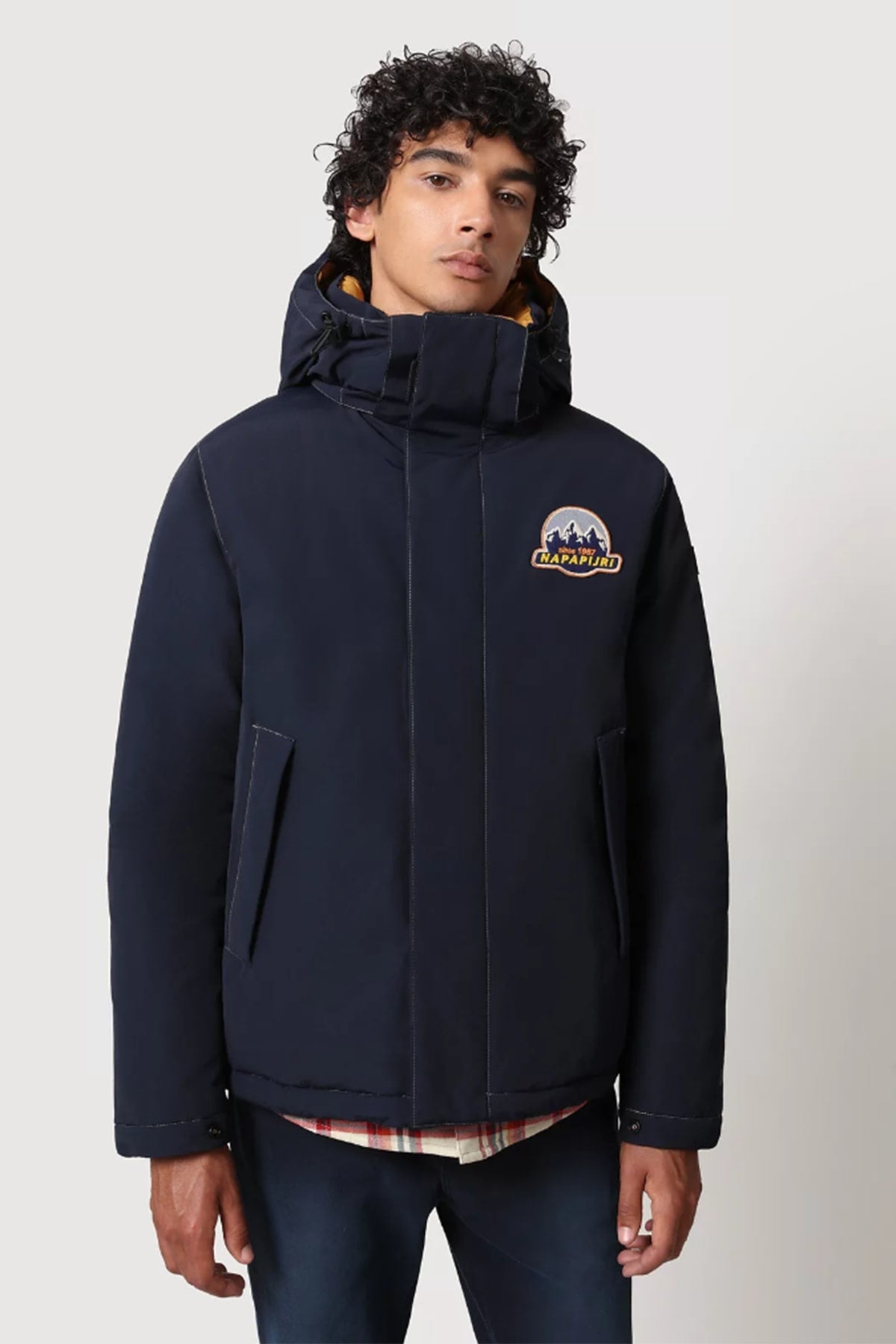 Napapijri Asther Dolgulu Kapüşonlu Regular Fit Mont-Libas Trendy Fashion Store