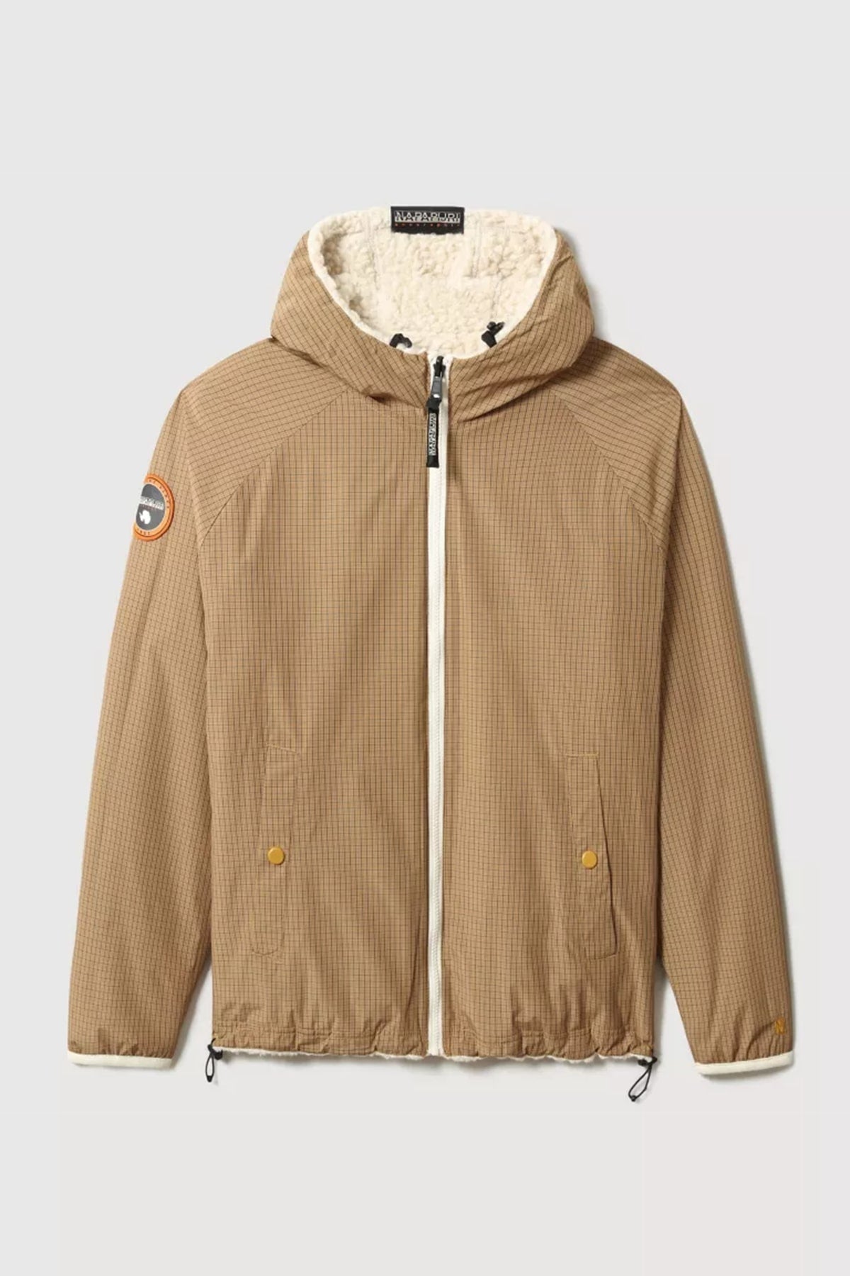 Napapijri Agner Çift Taraflı Kapüşonlu Peluş Ceket-Libas Trendy Fashion Store