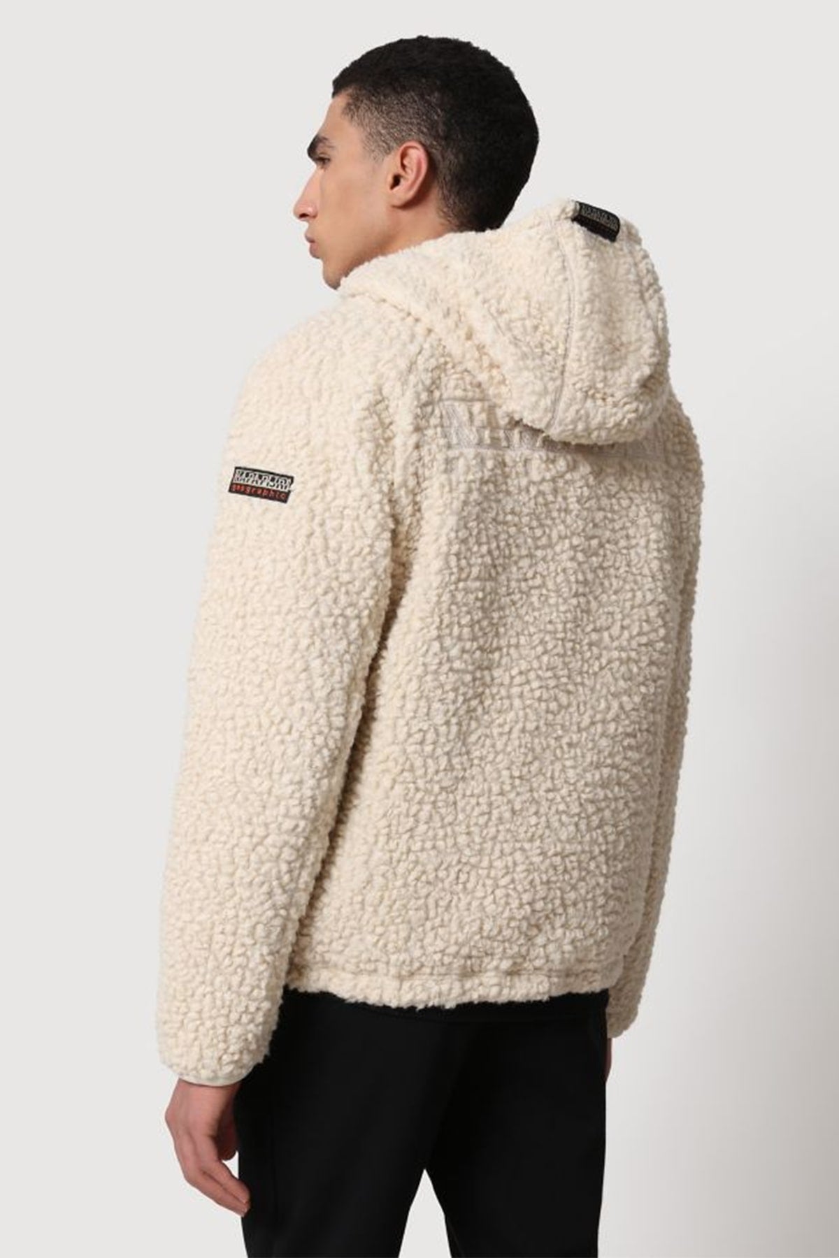 Napapijri Agner Çift Taraflı Kapüşonlu Peluş Ceket-Libas Trendy Fashion Store