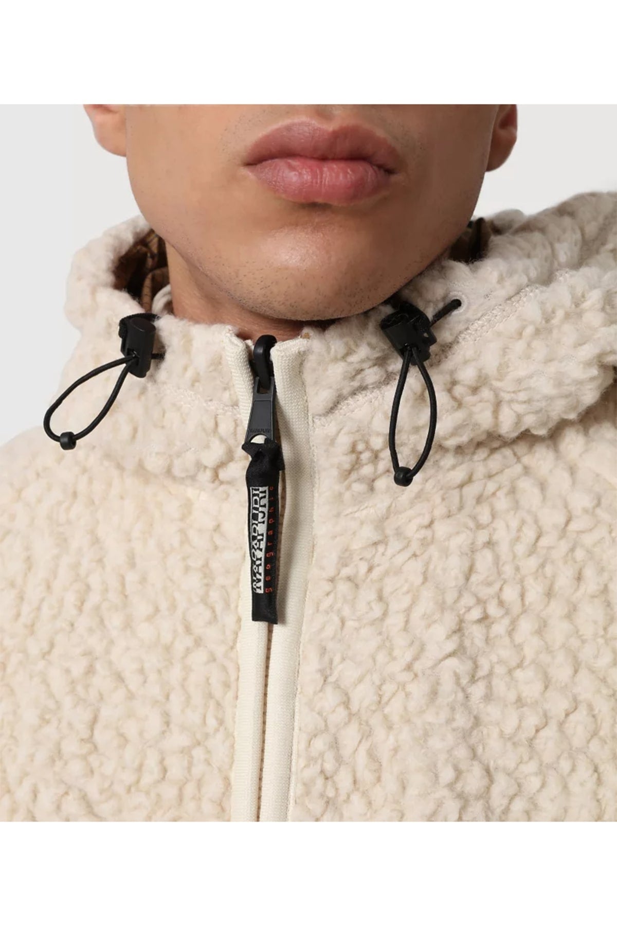 Napapijri Agner Çift Taraflı Kapüşonlu Peluş Ceket-Libas Trendy Fashion Store