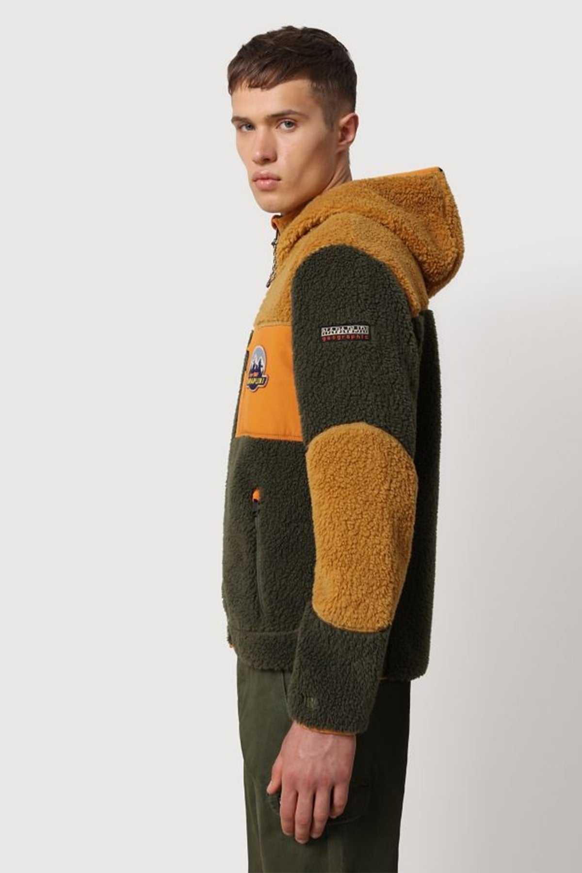 Napapijri Kapüşonlu Peluş Ceket-Libas Trendy Fashion Store