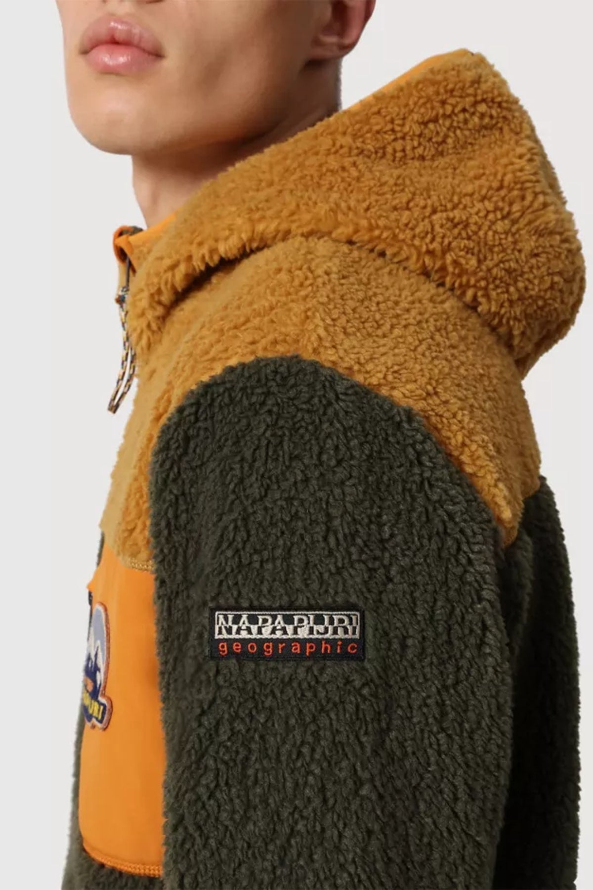 Napapijri Kapüşonlu Peluş Ceket-Libas Trendy Fashion Store