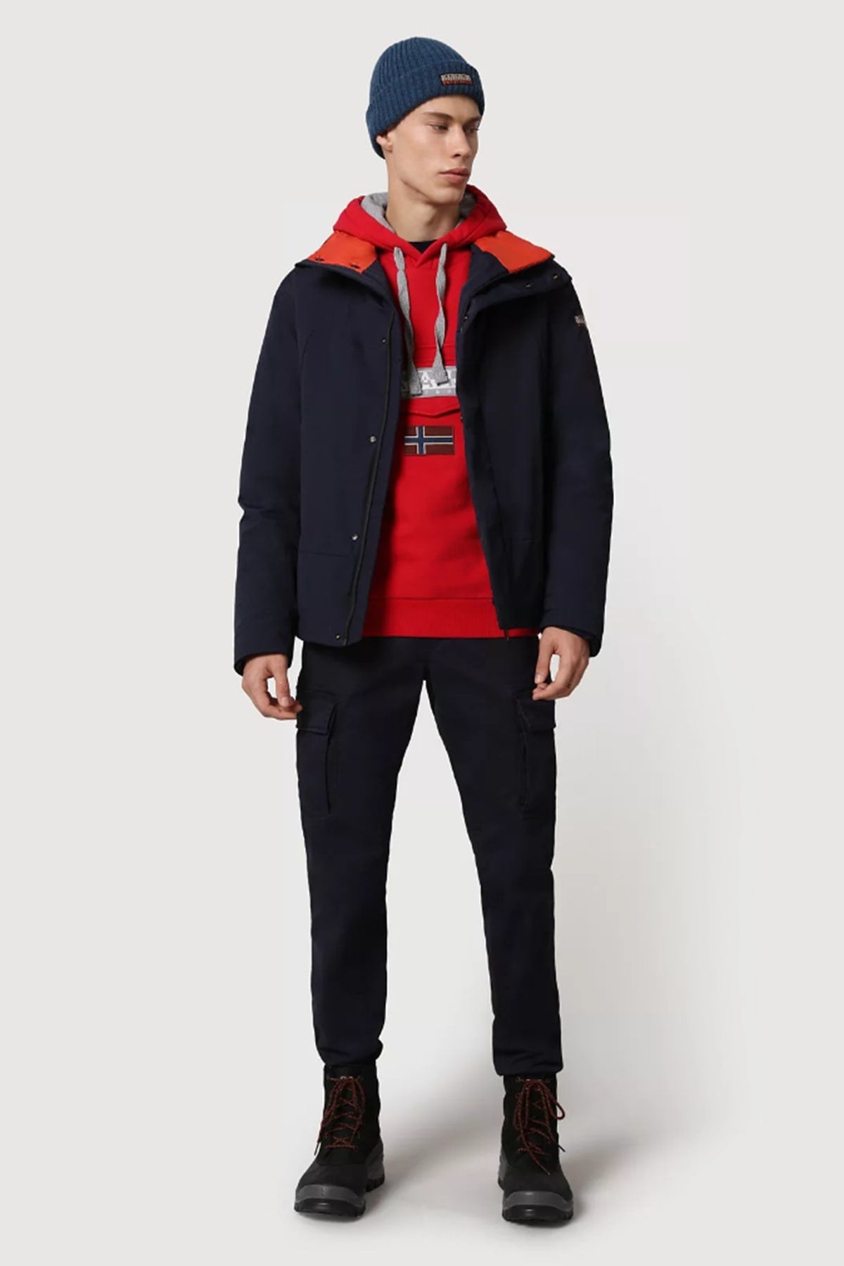 Napapijri Burgee Kapüşonlu Sweatshirt-Libas Trendy Fashion Store