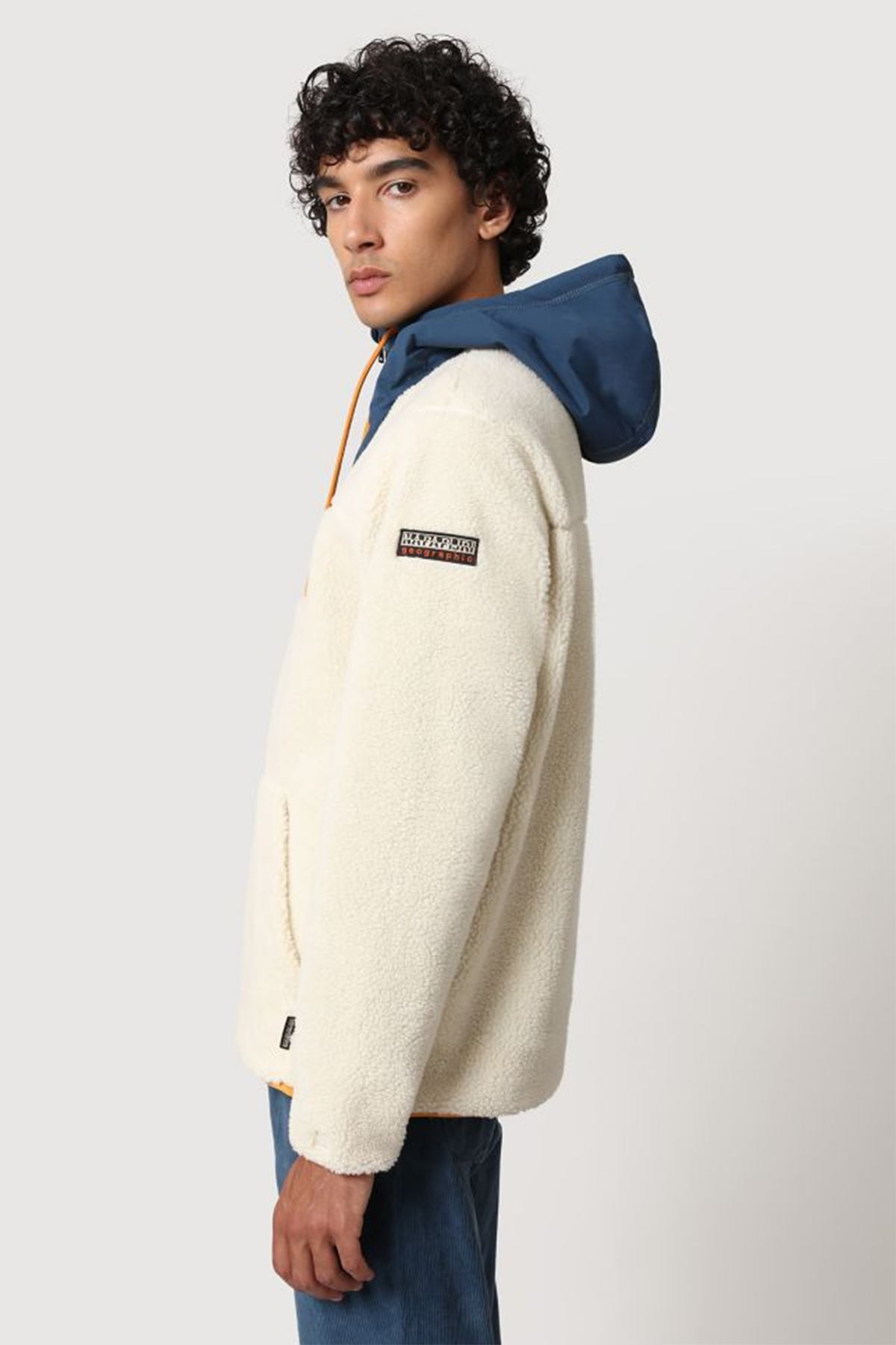 Napapijri Kanguru Cepli Kapüşonlu Polar Sweatshirt-Libas Trendy Fashion Store