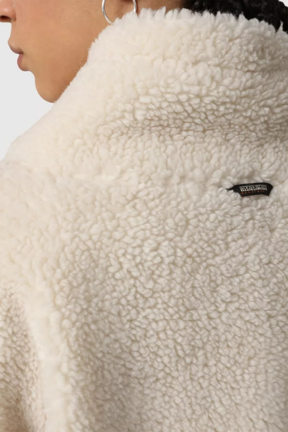 Napapijri Büzgülü Yaka Polar Sweatshirt-Libas Trendy Fashion Store