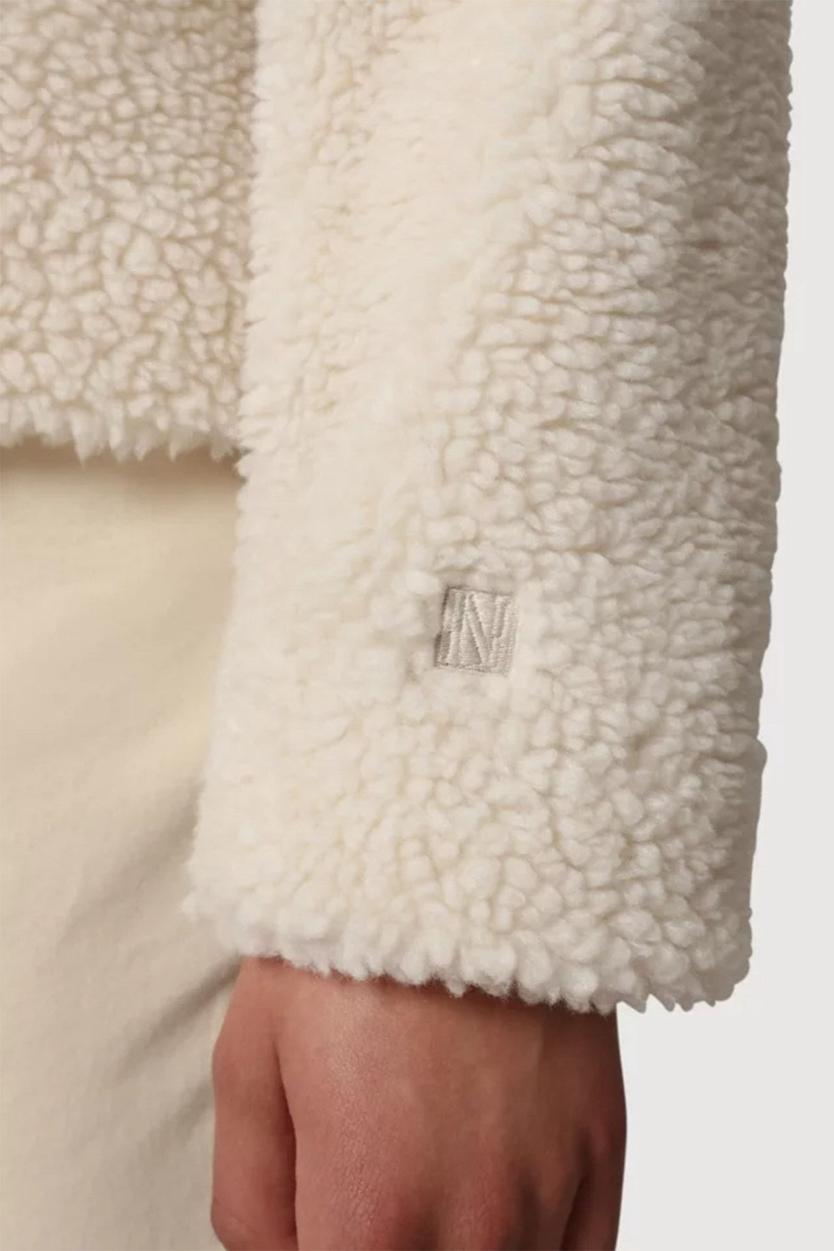 Napapijri Büzgülü Yaka Polar Sweatshirt-Libas Trendy Fashion Store