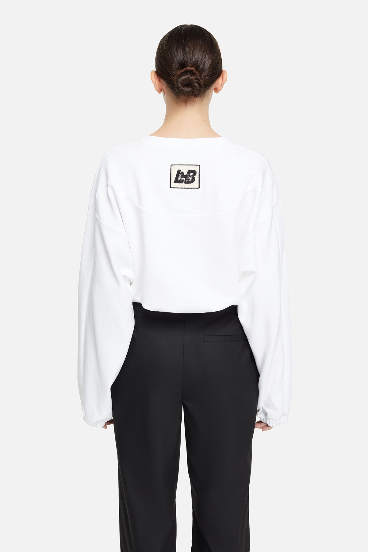 Les Benjamins Geniş Kesim Logo Sweatshirt-Libas Trendy Fashion Store