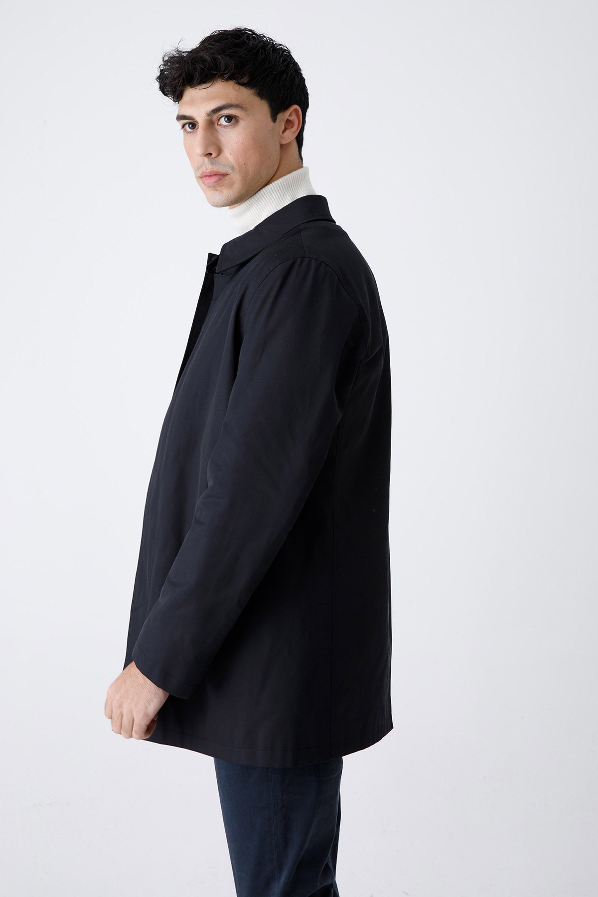 Fradi Gray İç Yelekli Trençkot-Libas Trendy Fashion Store