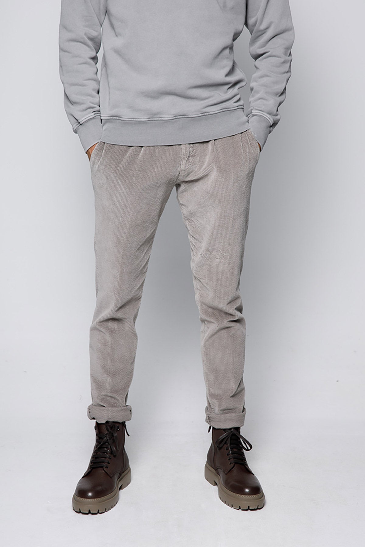 Fradi Smooth Fit Fitilli Kadife Tek Pile Pantolon-Libas Trendy Fashion Store