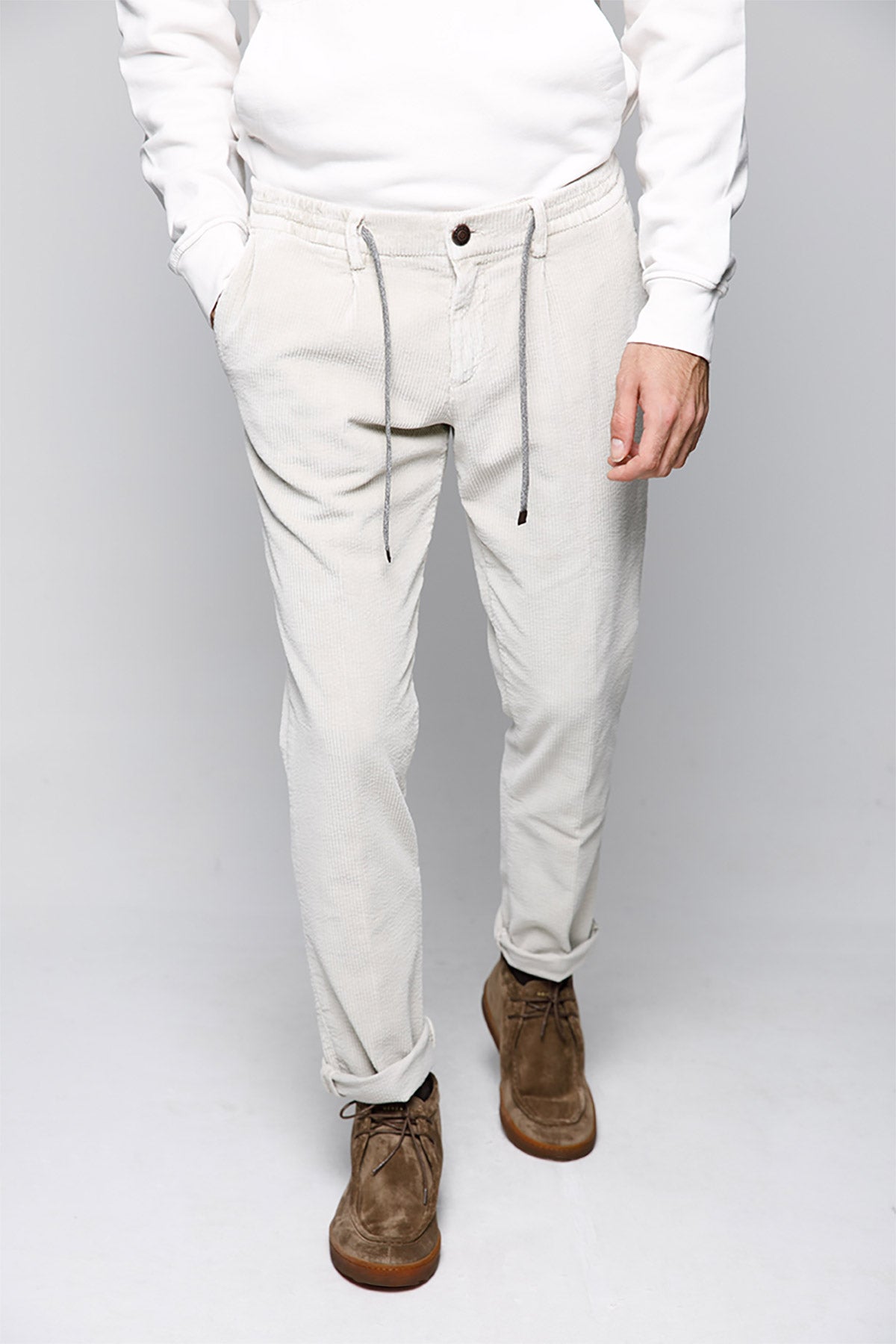 Fradi Smooth Fit Fitilli Kadife Tek Pile Pantolon-Libas Trendy Fashion Store