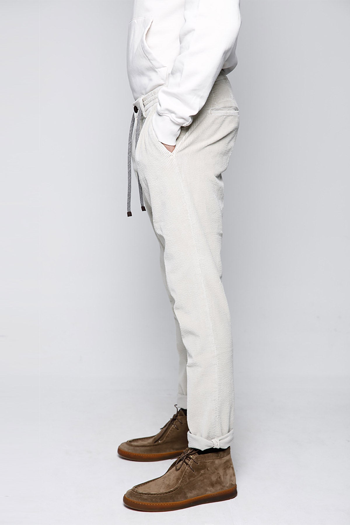 Fradi Smooth Fit Fitilli Kadife Tek Pile Pantolon-Libas Trendy Fashion Store