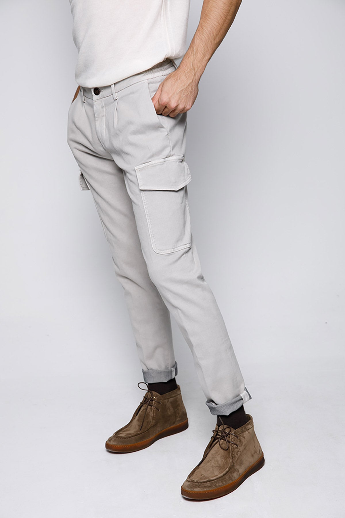 Fradi Smooth Fit Streç Kargo Pantolon-Libas Trendy Fashion Store