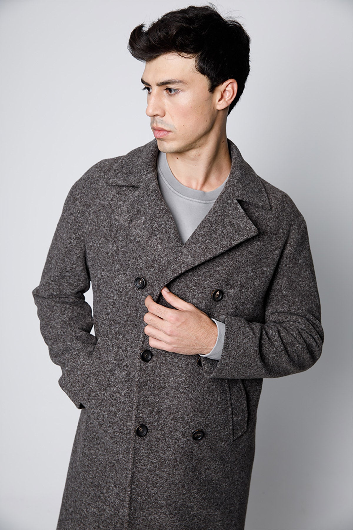 Fradi Shaw Relaxed Performance Kruvaze Palto-Libas Trendy Fashion Store